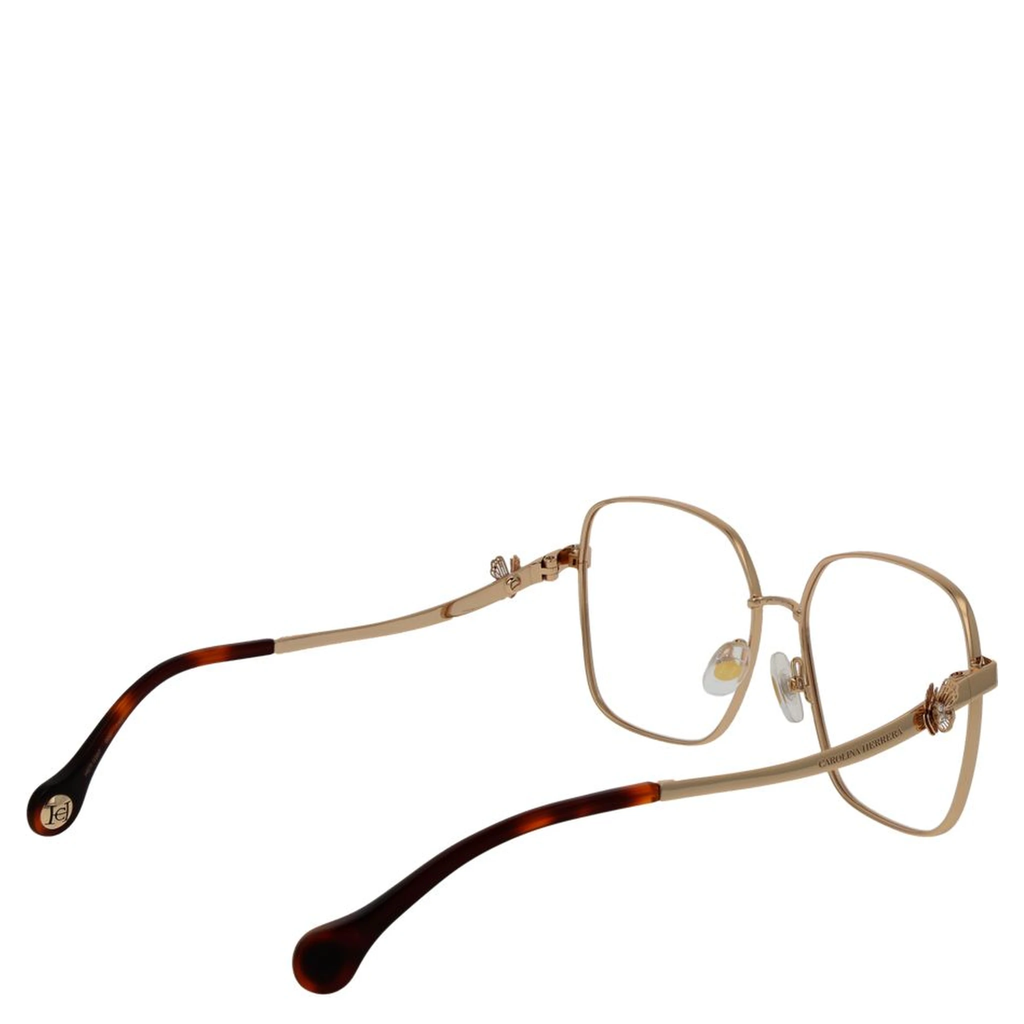 نظارات (إطارات) معدنية ذهبية