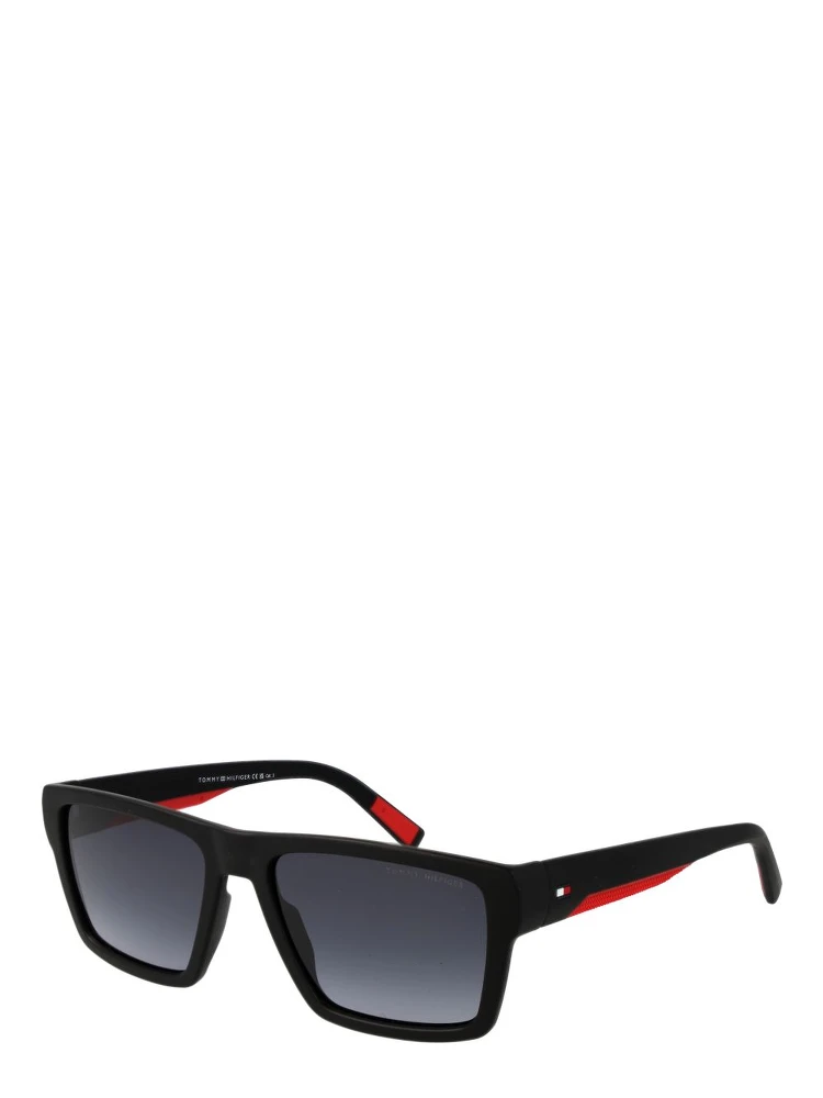Black Polyamide Sunglasses