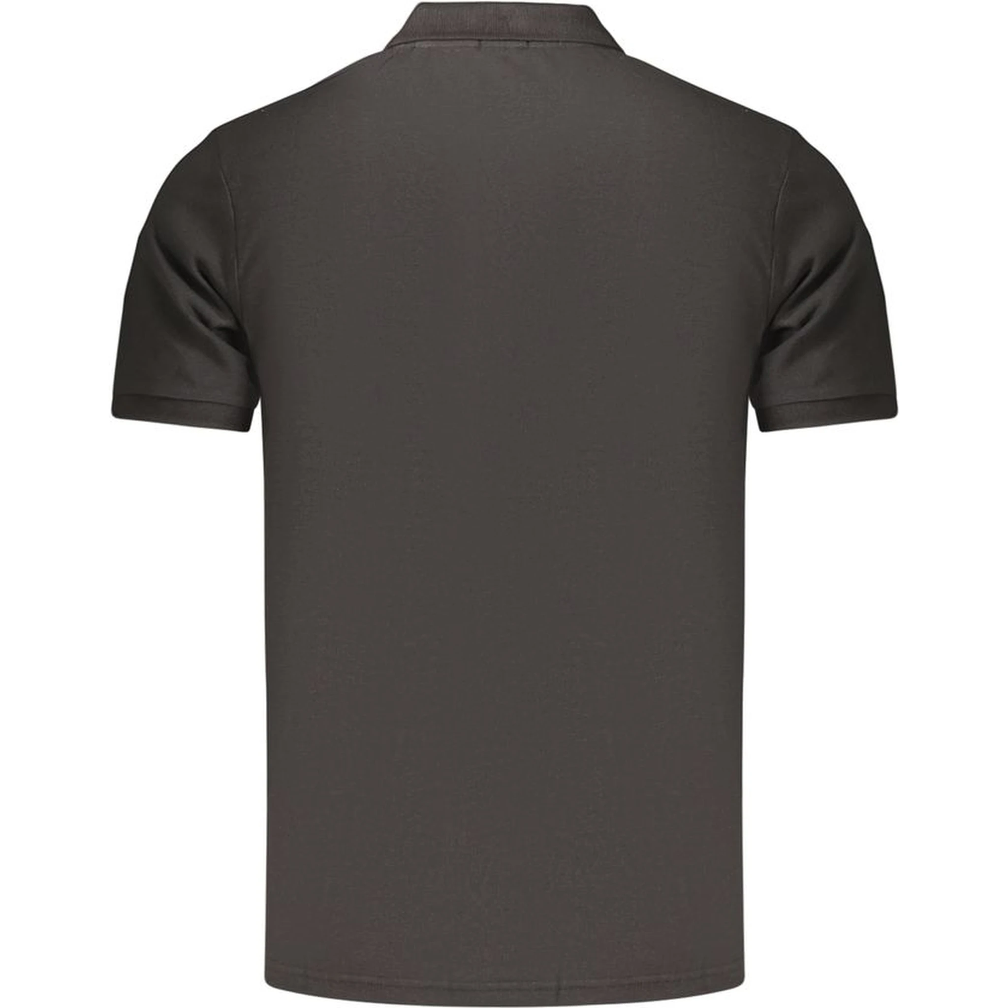 Black Cotton Polo Shirt