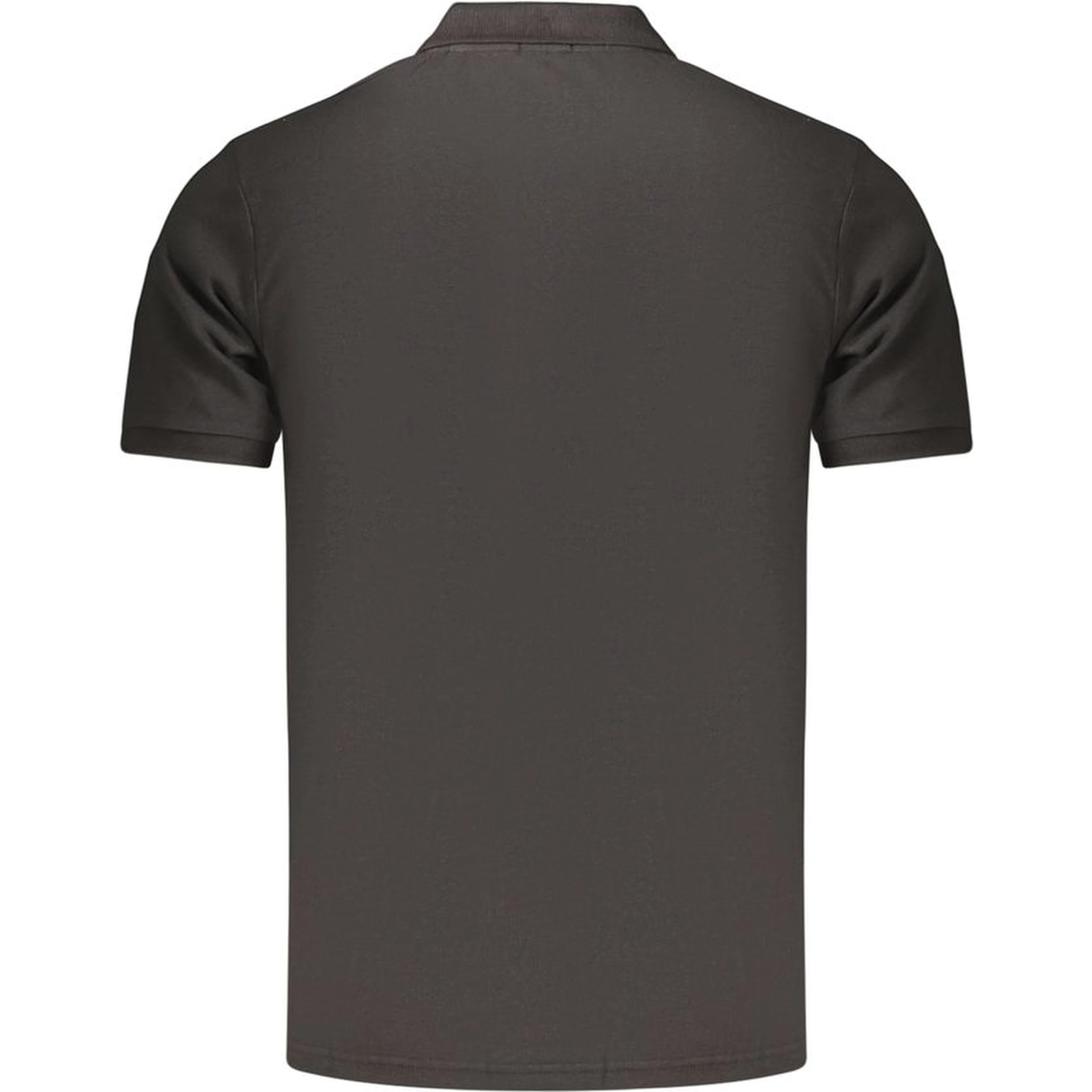 Black Cotton Polo Shirt
