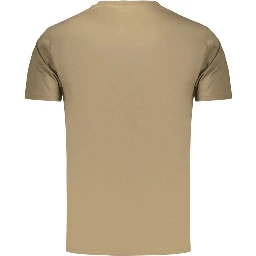 Brown Cotton T-Shirt
