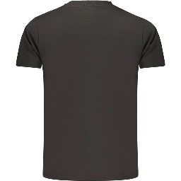 Black Cotton T-Shirt
