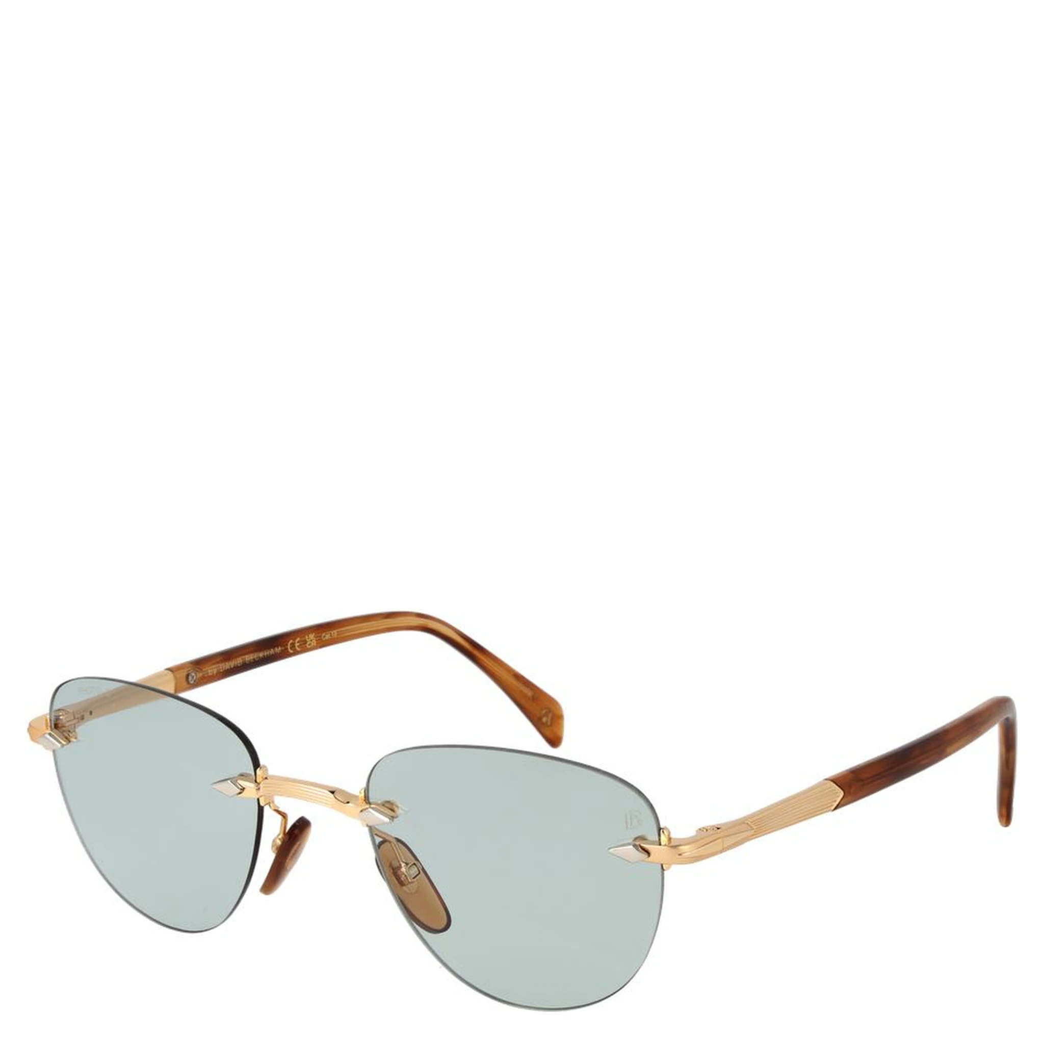 Gold Metal Sunglasses