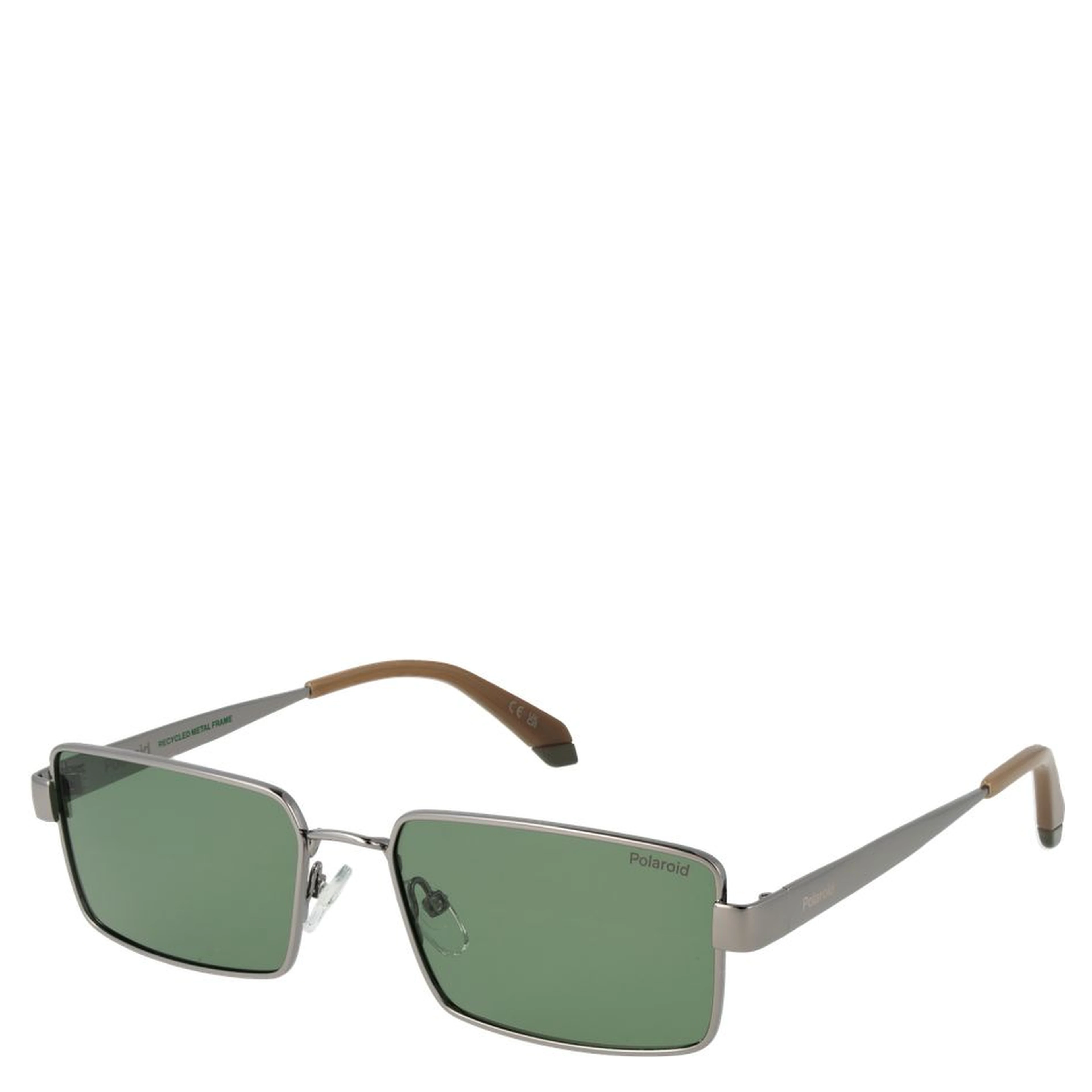 Gray Metal Sunglasses