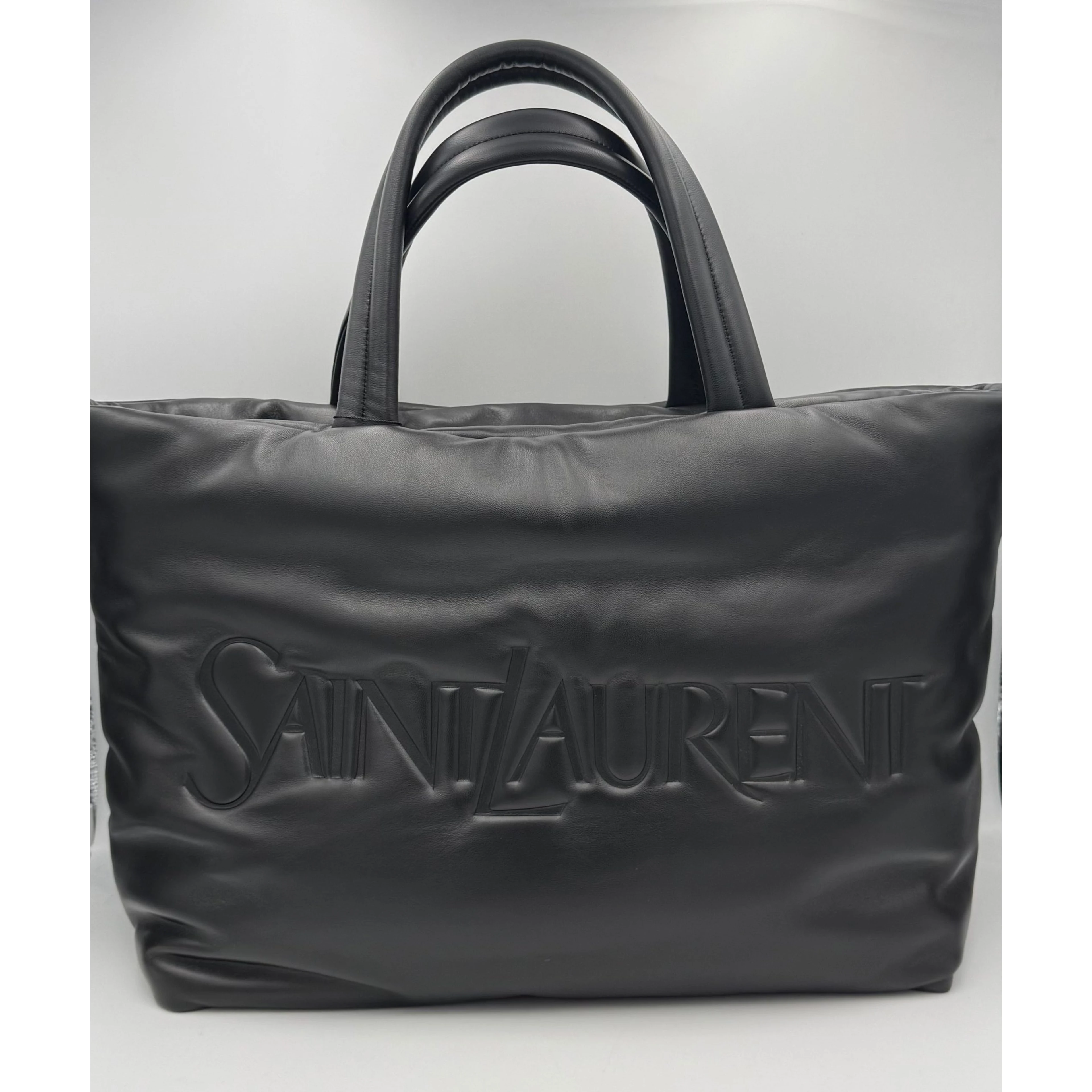 SAINT LAURENT Shopping Bag Large in Lambskin