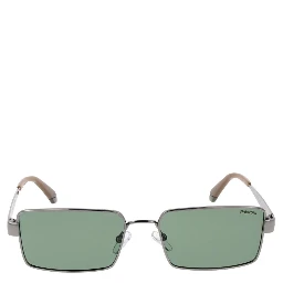 Gray Metal Sunglasses