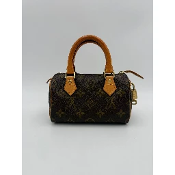 LOUIS VUITTON Nano Speedy Monogram Handbag
