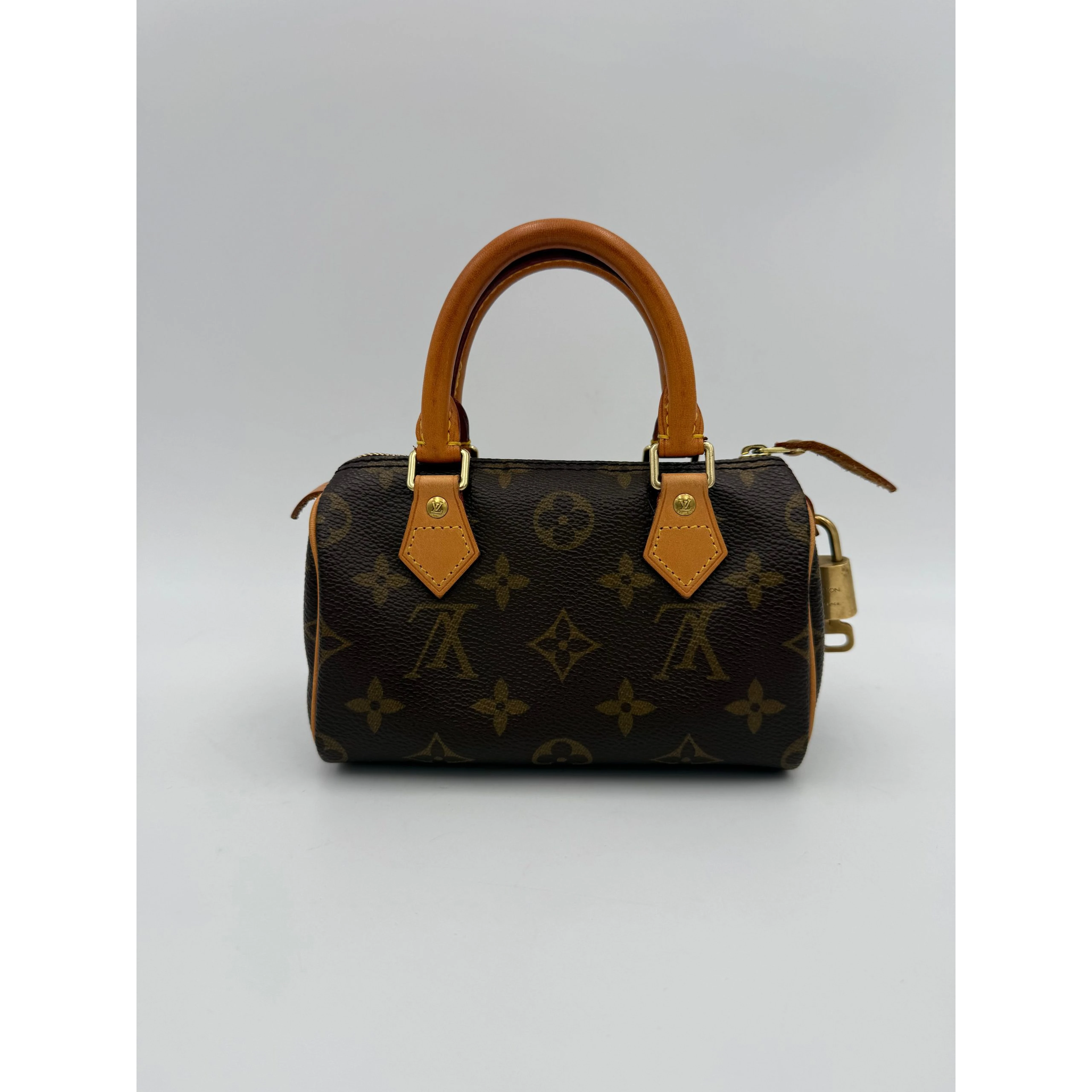 LOUIS VUITTON Nano Speedy Monogram Handbag