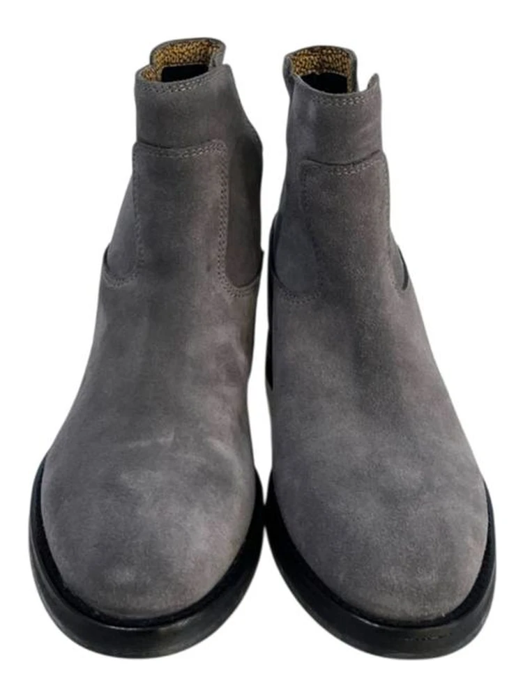 Grey Leather Women Boot alternative