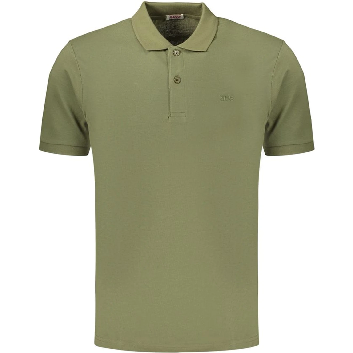 Green Cotton Polo Shirt