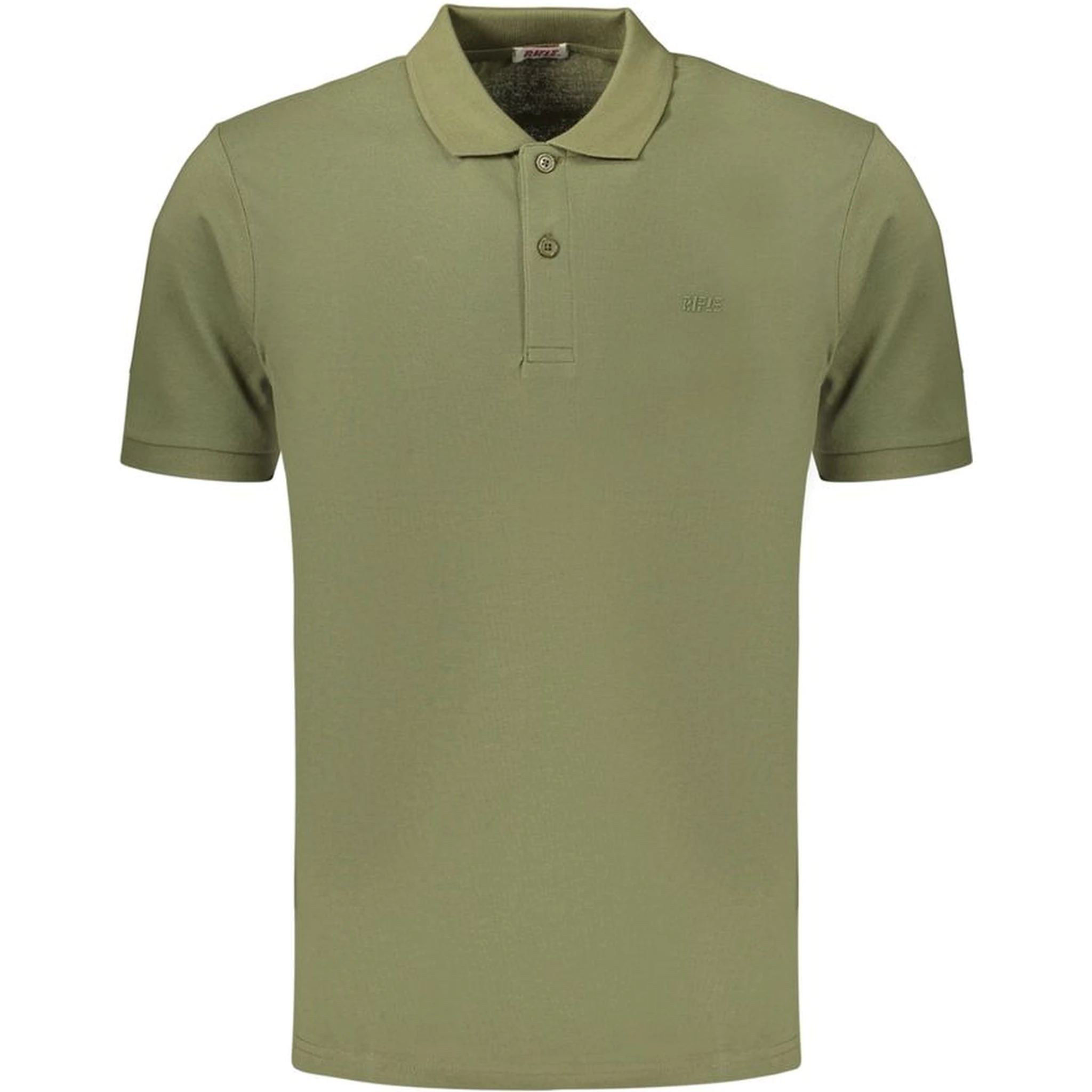 Green Cotton Polo Shirt
