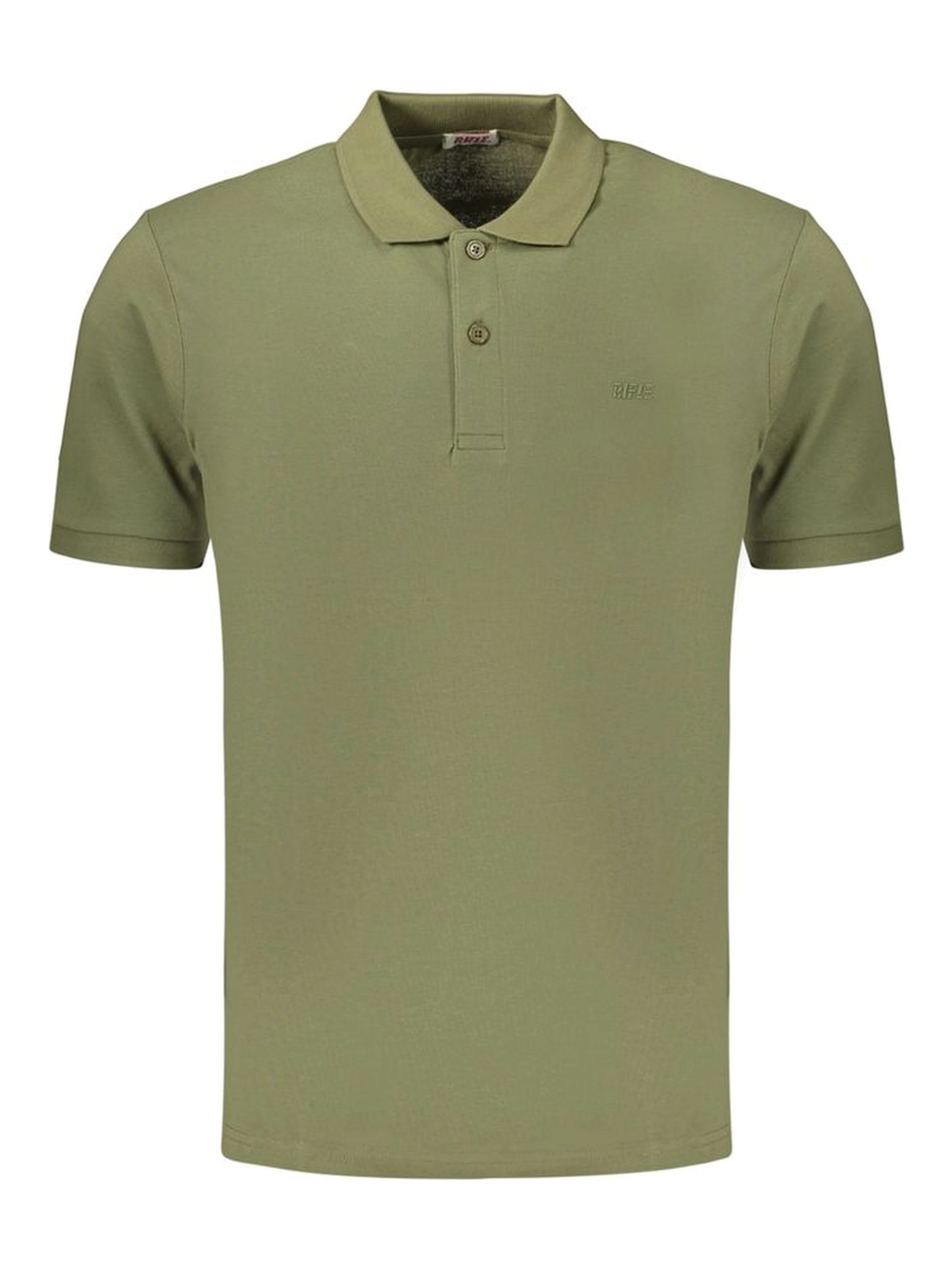 Green Cotton Polo Shirt