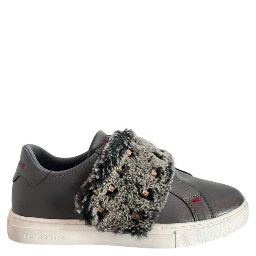 Grey Rubber Women Sneaker