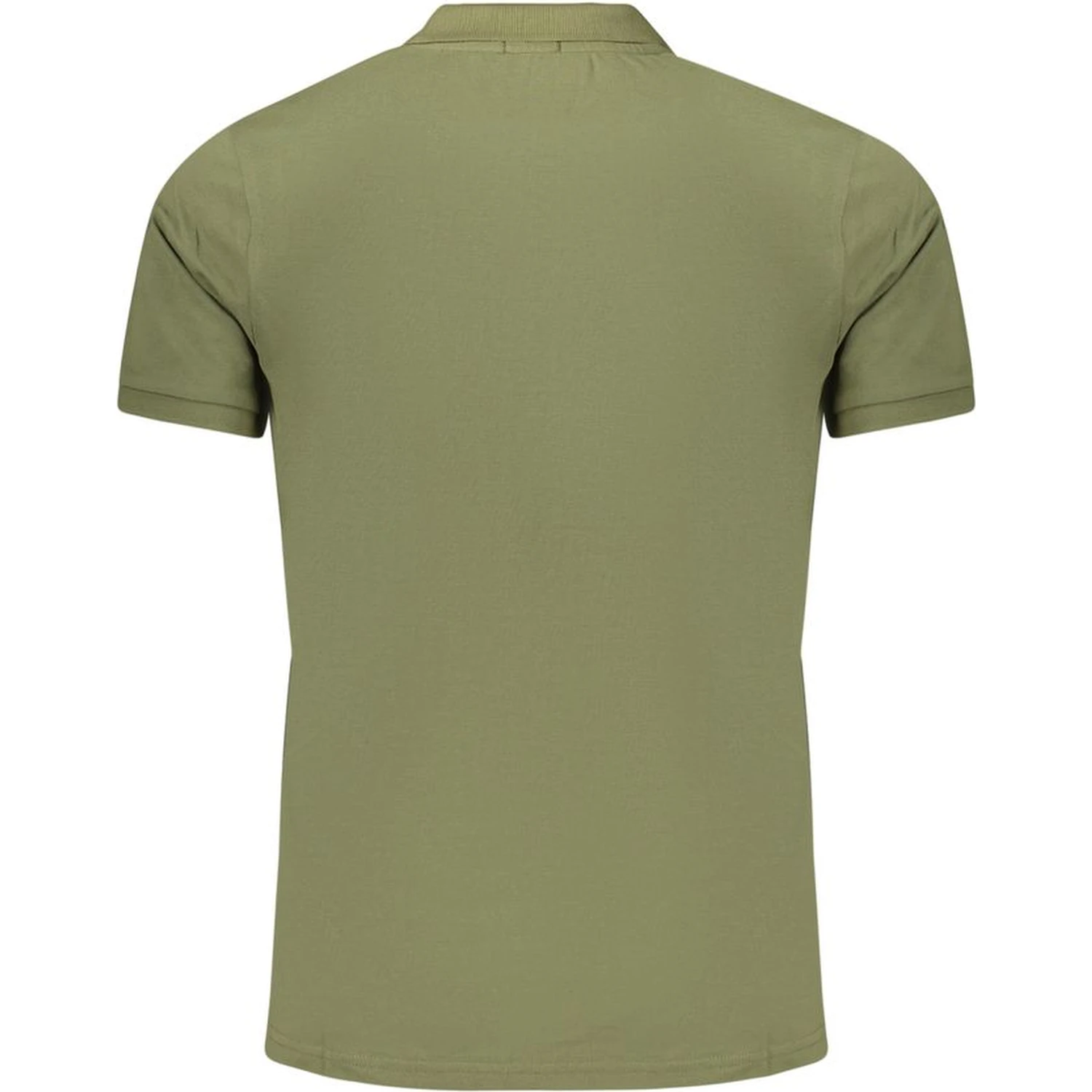 Green Cotton Polo Shirt