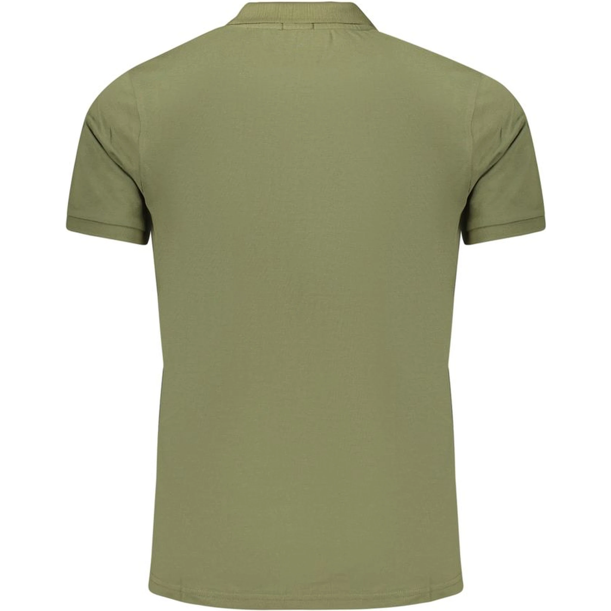 Green Cotton Polo Shirt