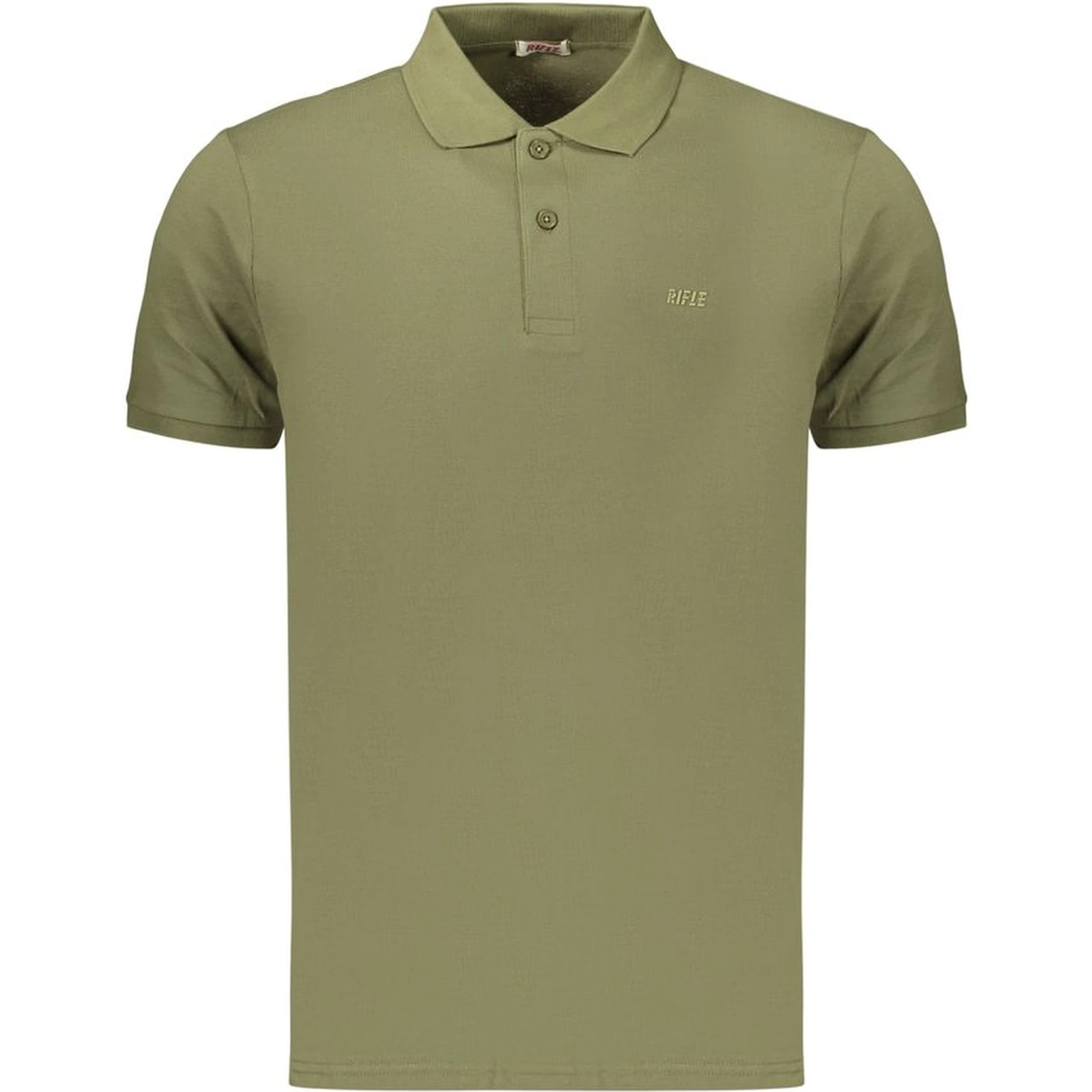 Green Cotton Polo Shirt