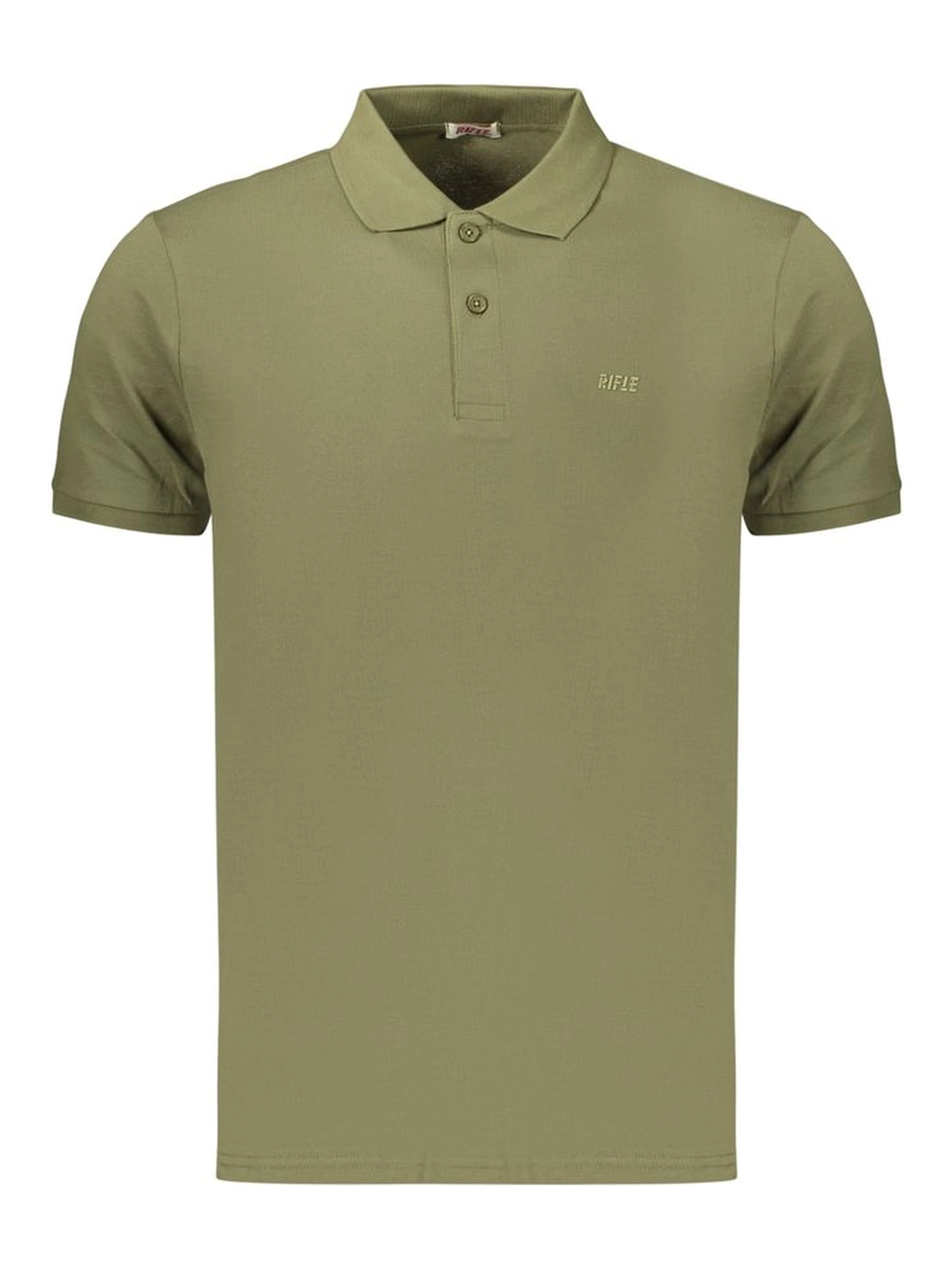 Green Cotton Polo Shirt