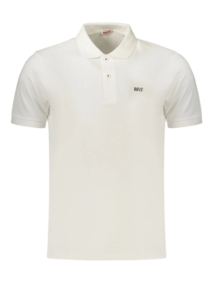 Blue Cotton Polo Shirt