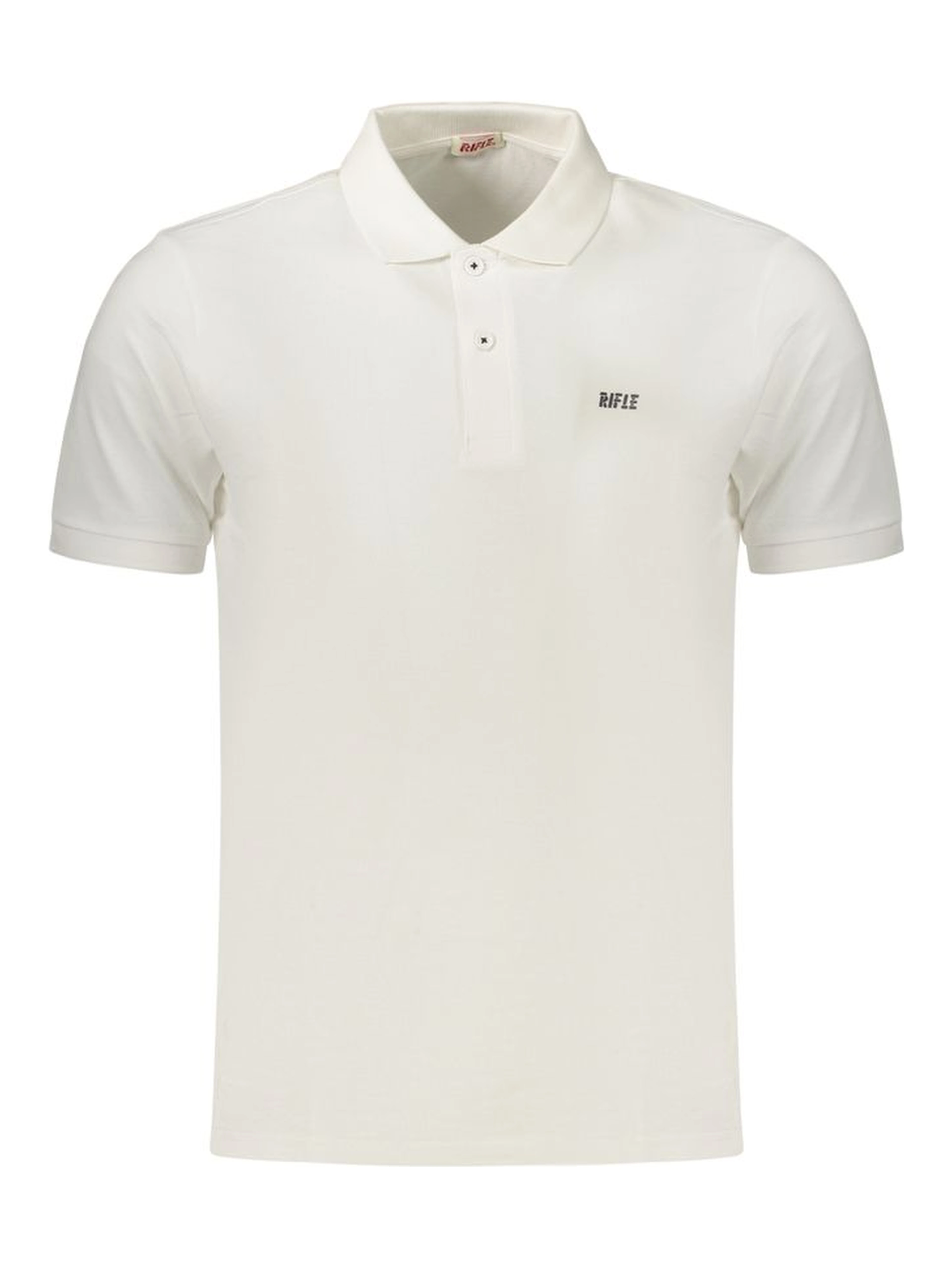 Blue Cotton Polo Shirt