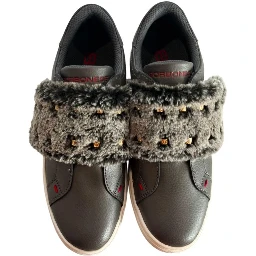Grey Rubber Women Sneaker