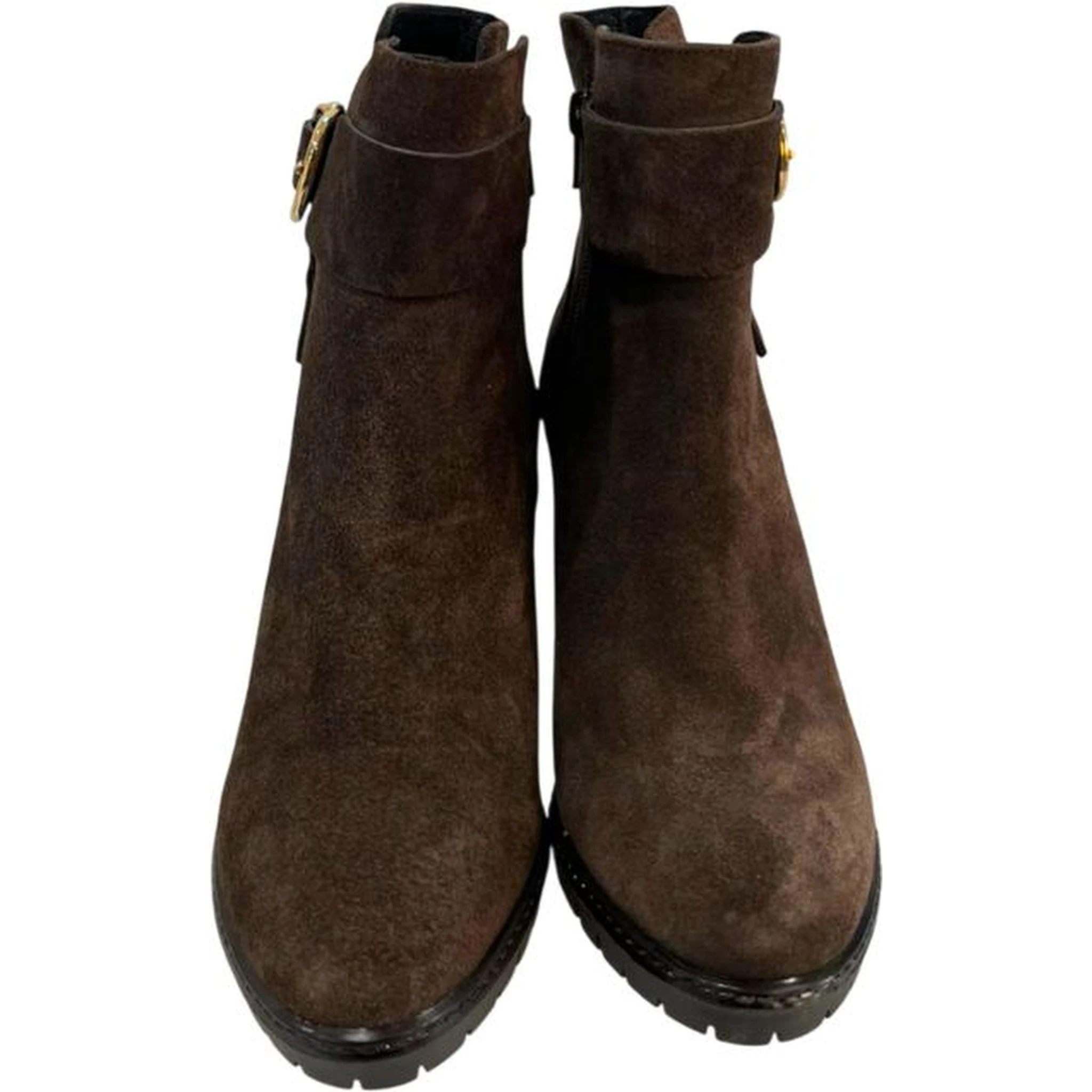 Brown Leather Women Boot