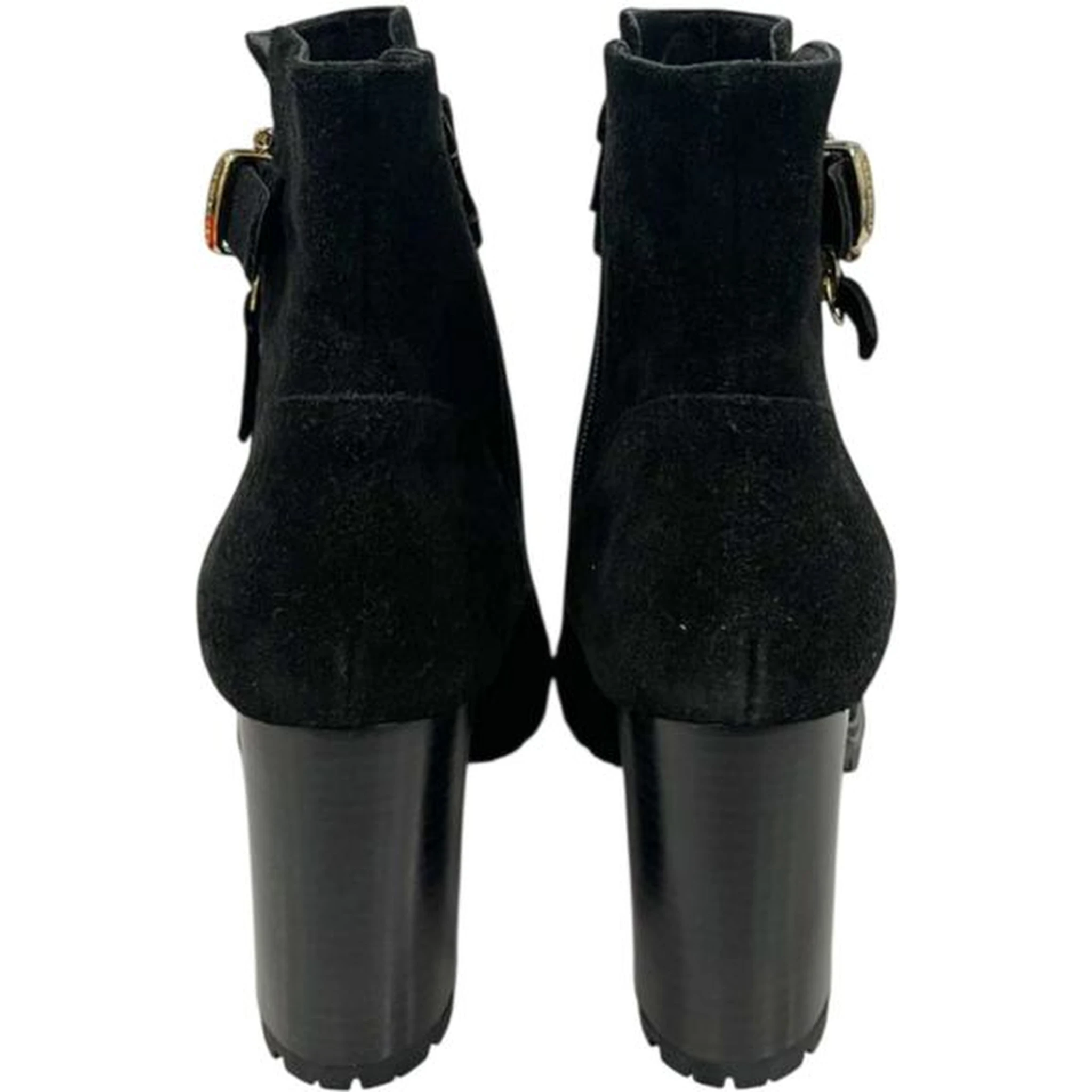 Black Leather Women's Boot