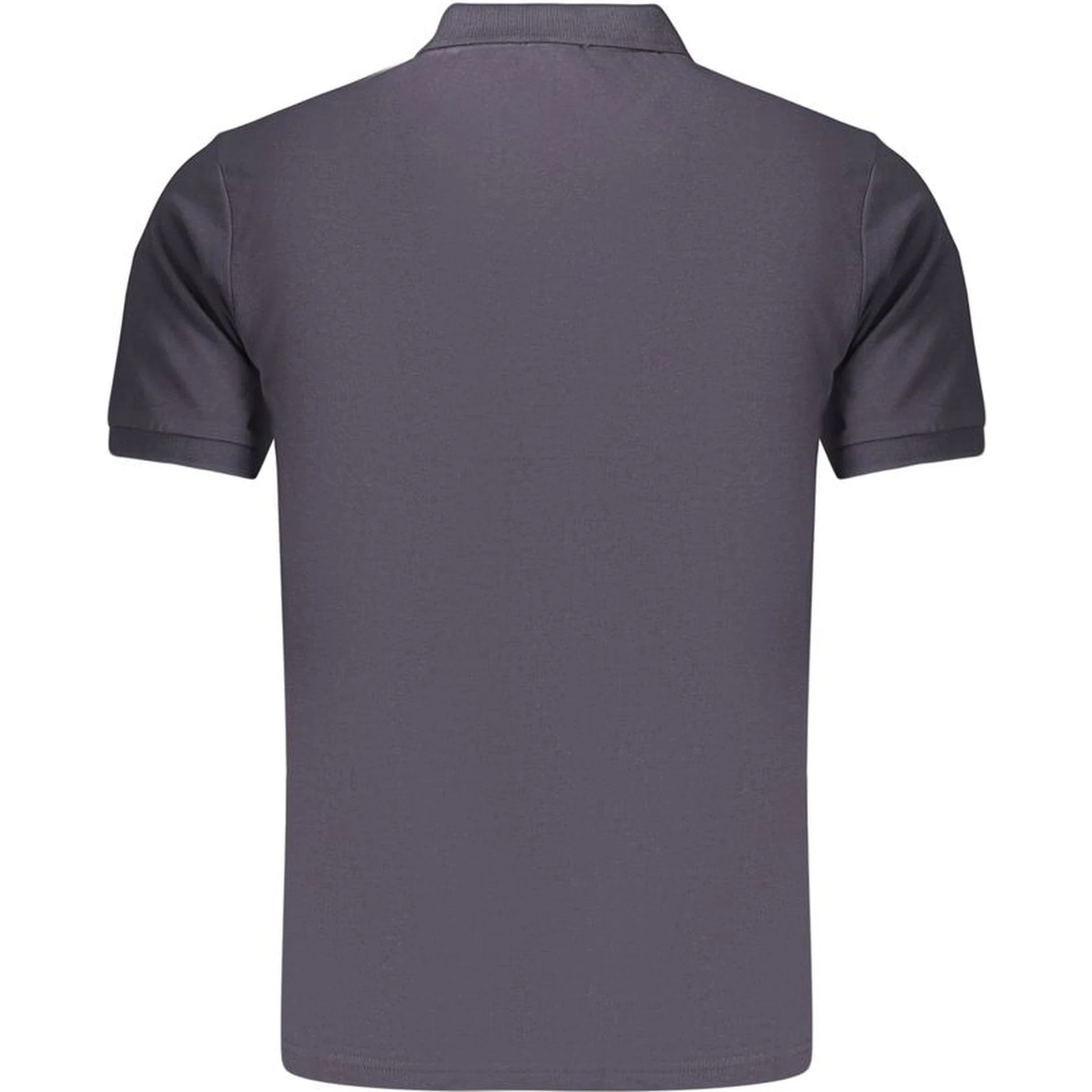 Blue Cotton Polo Shirt