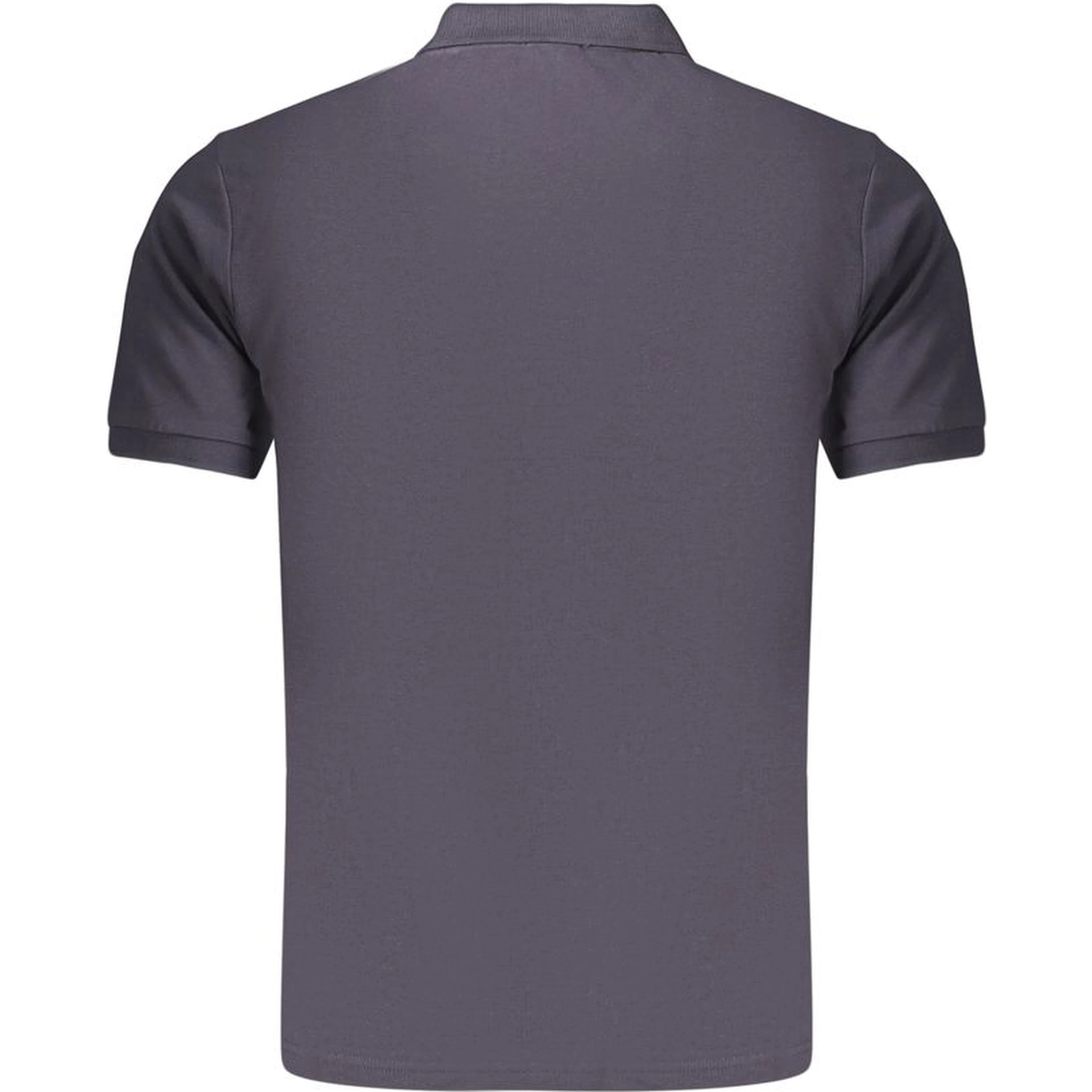 Blue Cotton Polo Shirt