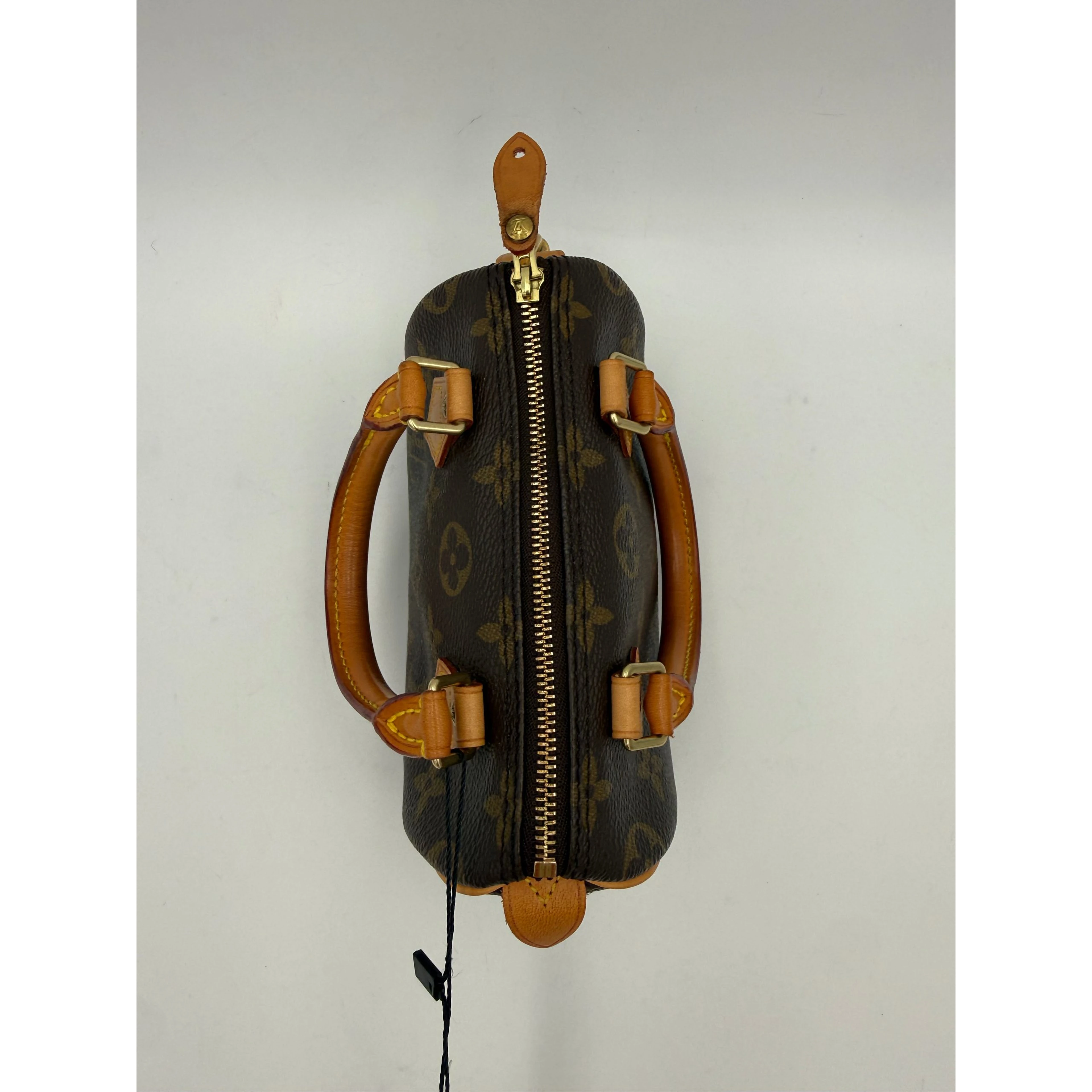 LOUIS VUITTON Nano Speedy Monogram Handbag