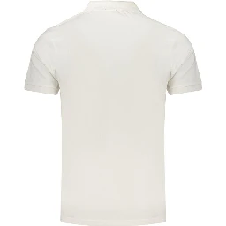Blue Cotton Polo Shirt