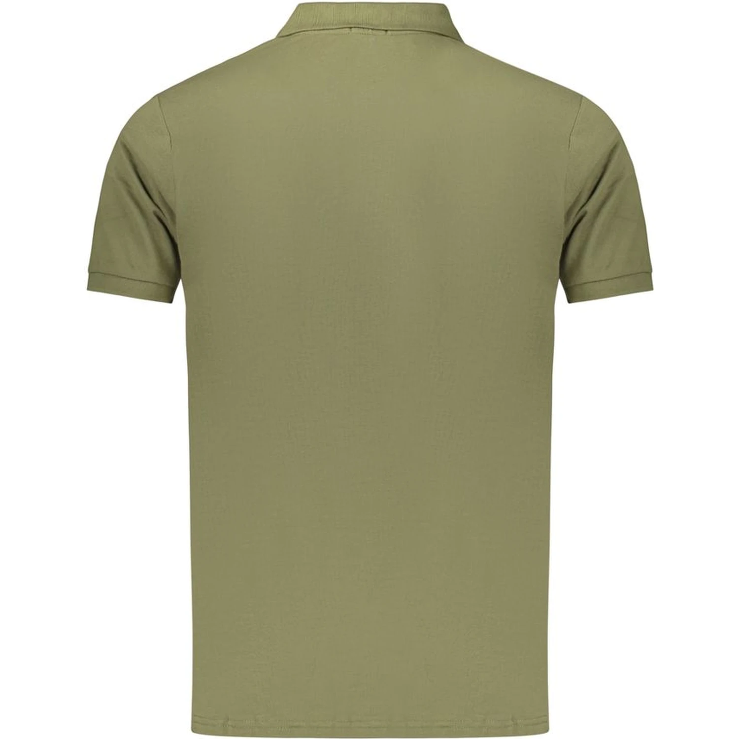 Green Cotton Polo Shirt