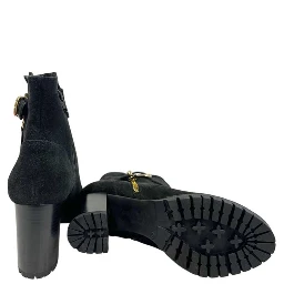 Black Leather Women's Boot