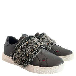 Grey Rubber Women Sneaker