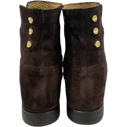 Brown Leather Women Boot