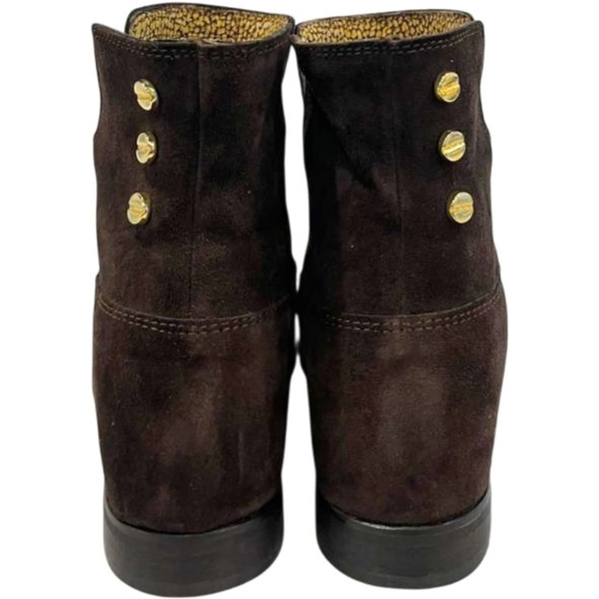 Brown Leather Women Boot