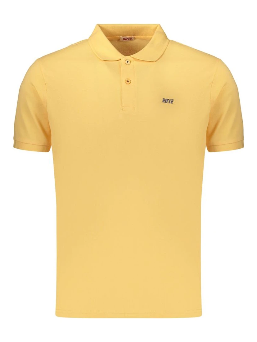 Orange Cotton Polo Shirt