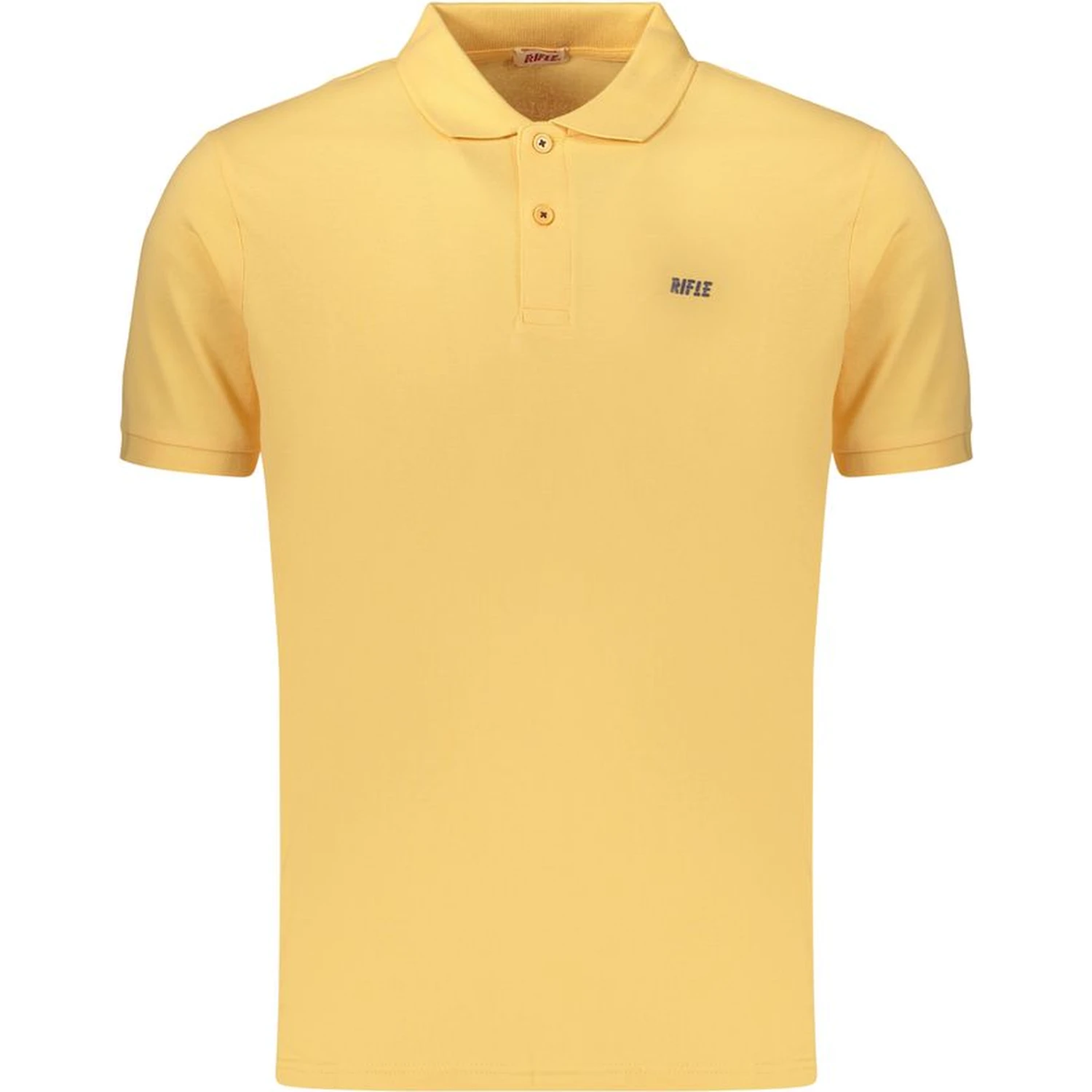 Orange Cotton Polo Shirt