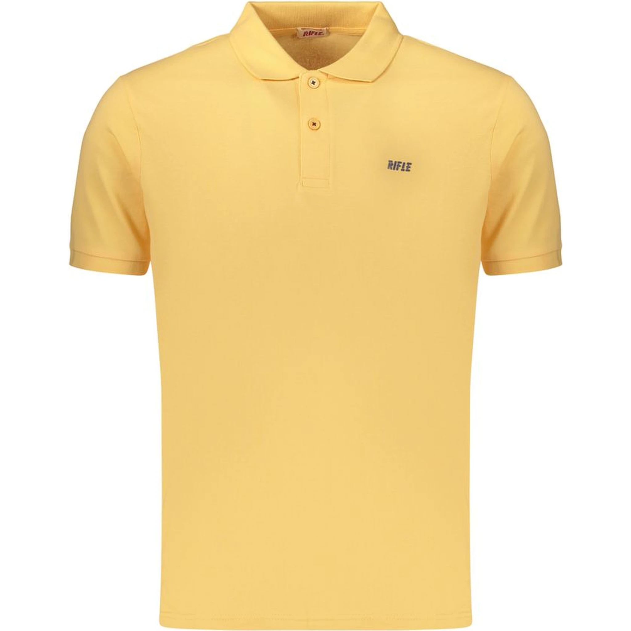 Orange Cotton Polo Shirt