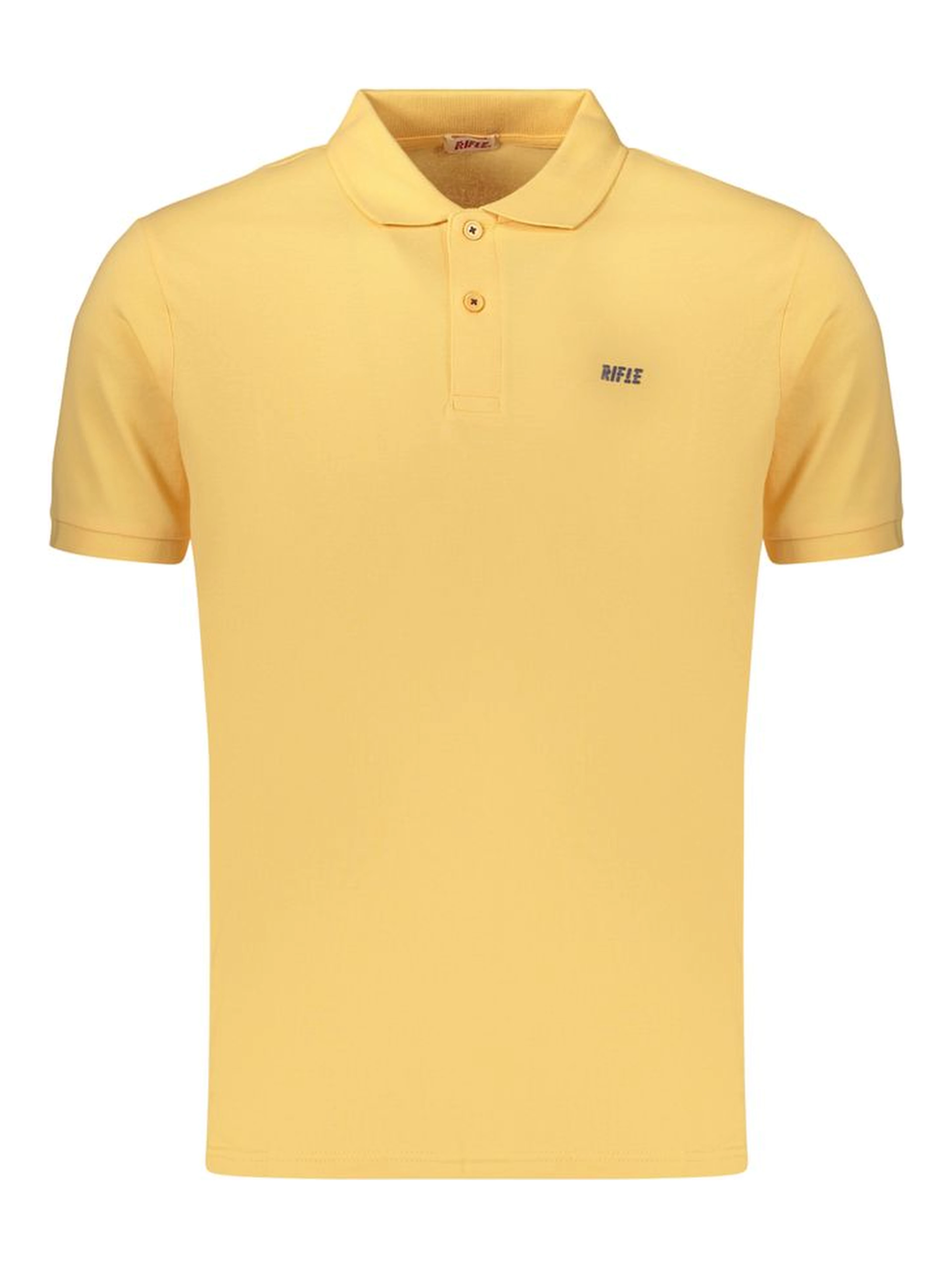 Orange Cotton Polo Shirt