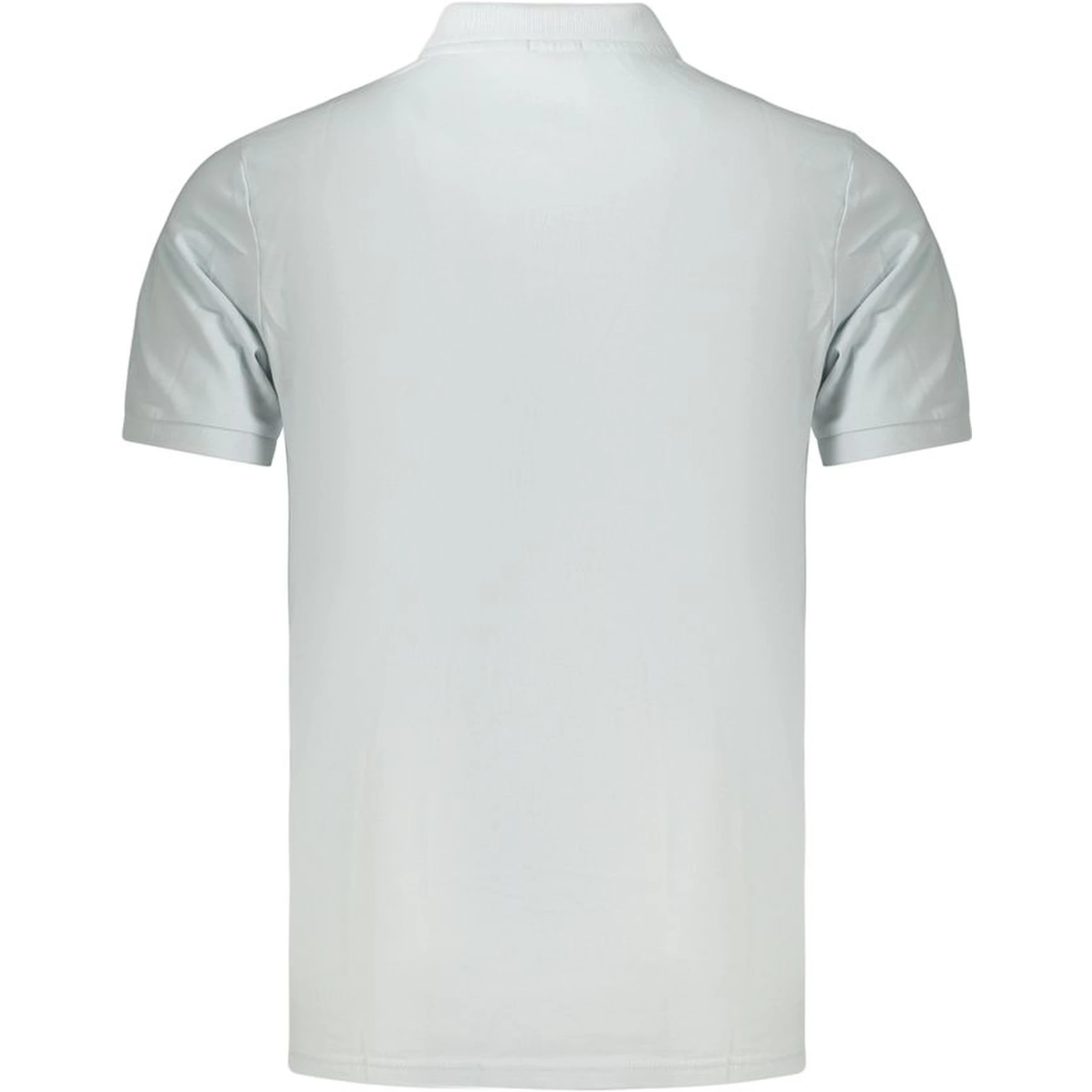 Blue Cotton Polo Shirt