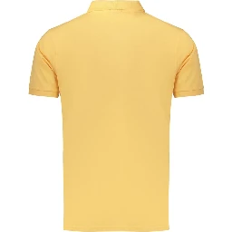 Orange Cotton Polo Shirt