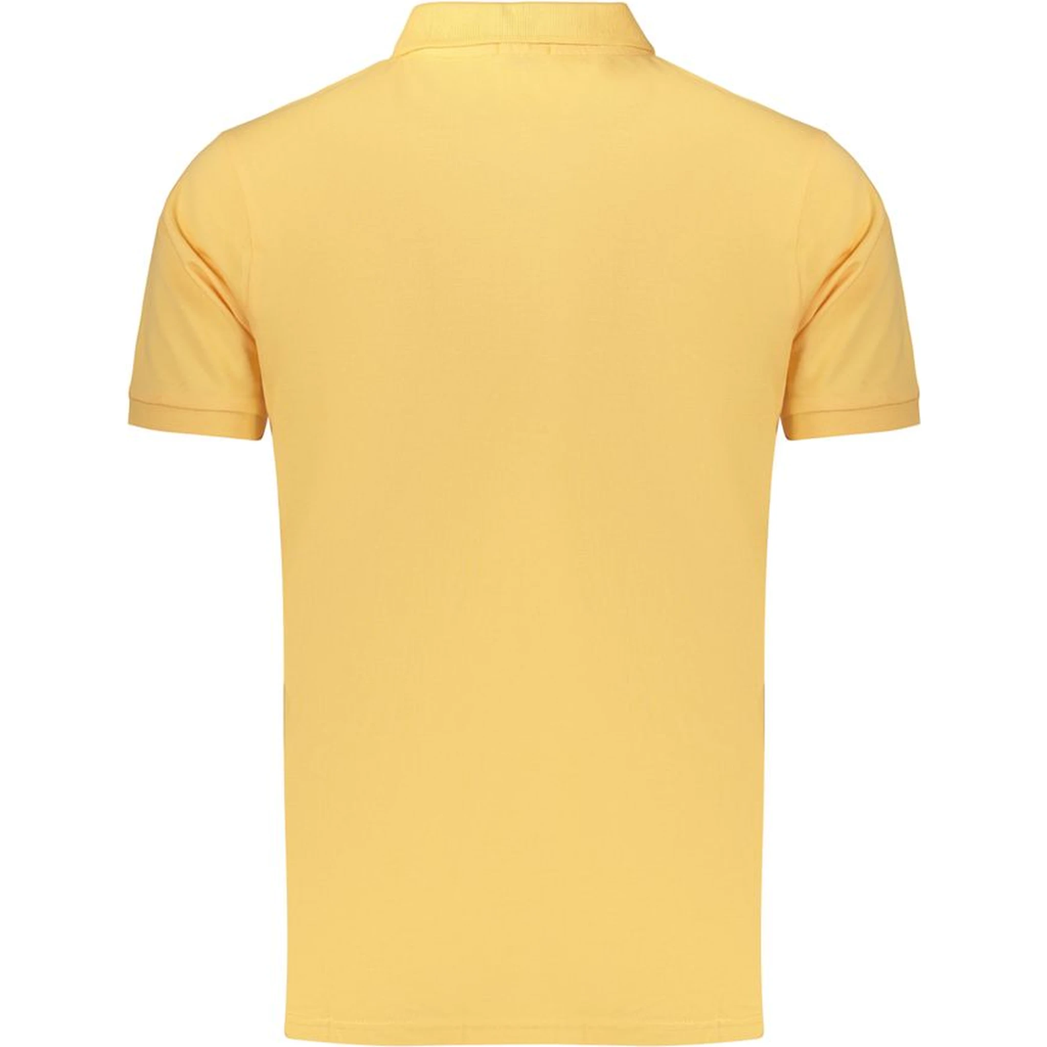 Orange Cotton Polo Shirt