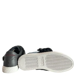 Grey Rubber Women Sneaker