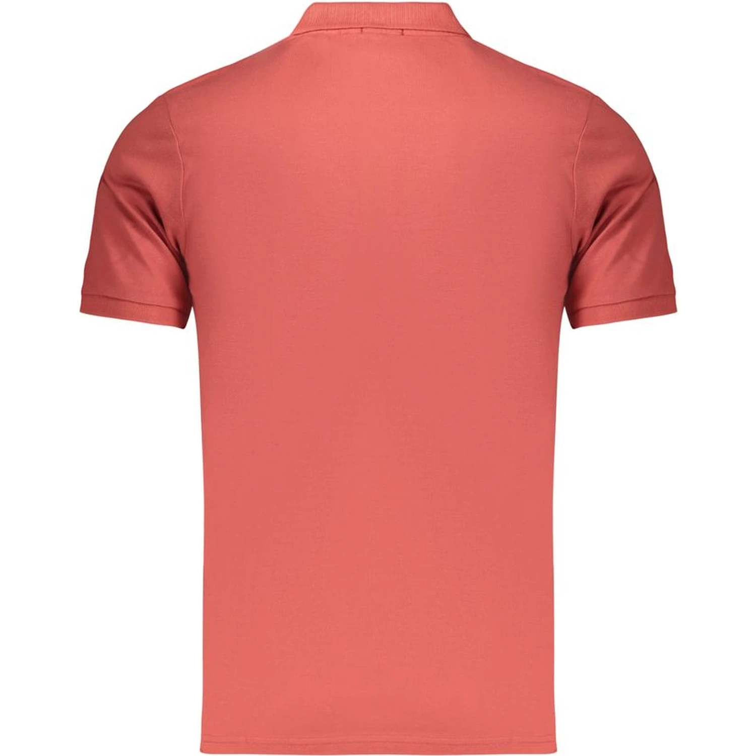 Red Cotton Polo Shirt