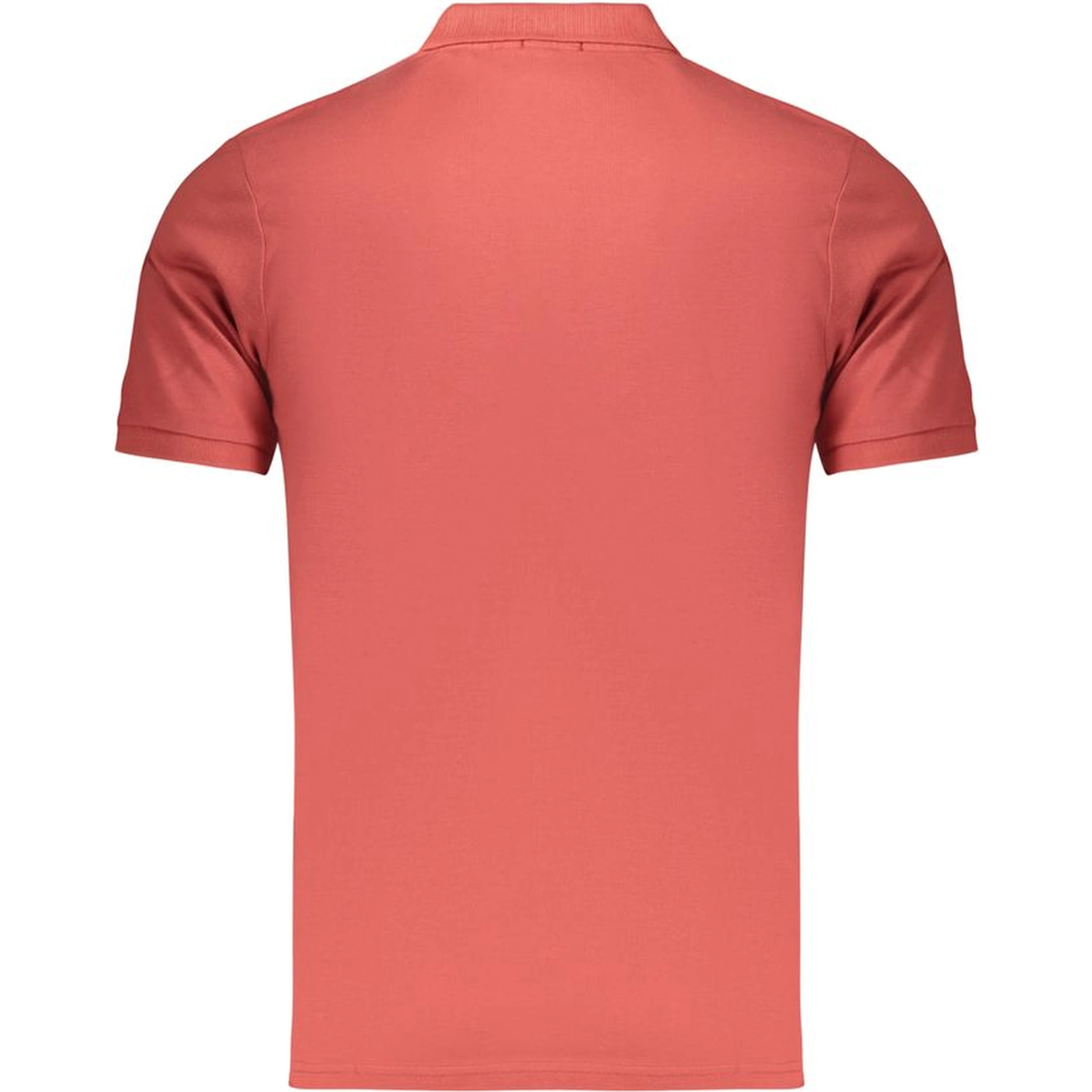 Red Cotton Polo Shirt