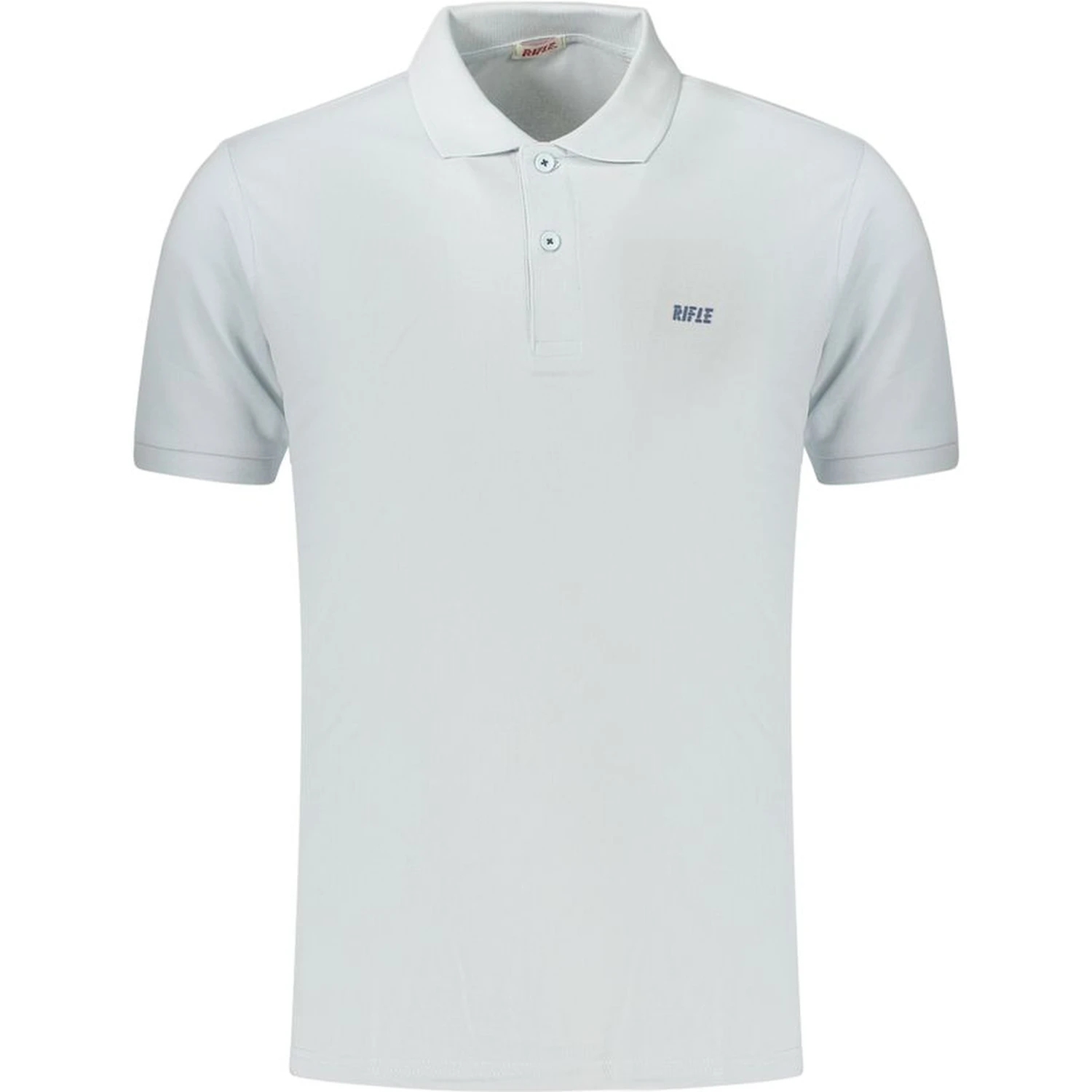 Blue Cotton Polo Shirt
