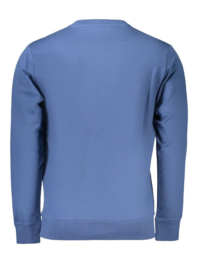 Blue Cotton Sweatshirt