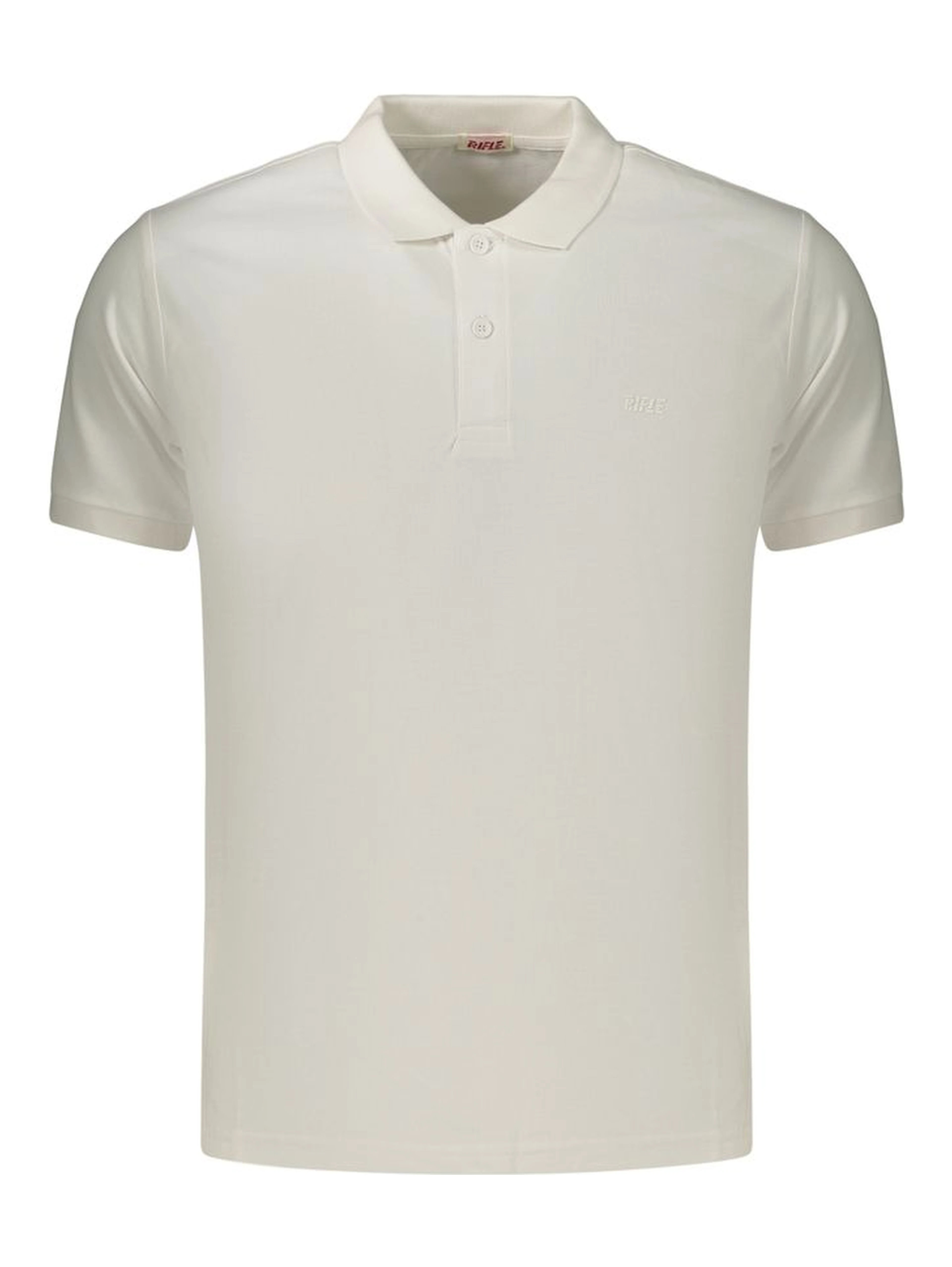 Blue Cotton Polo Shirt