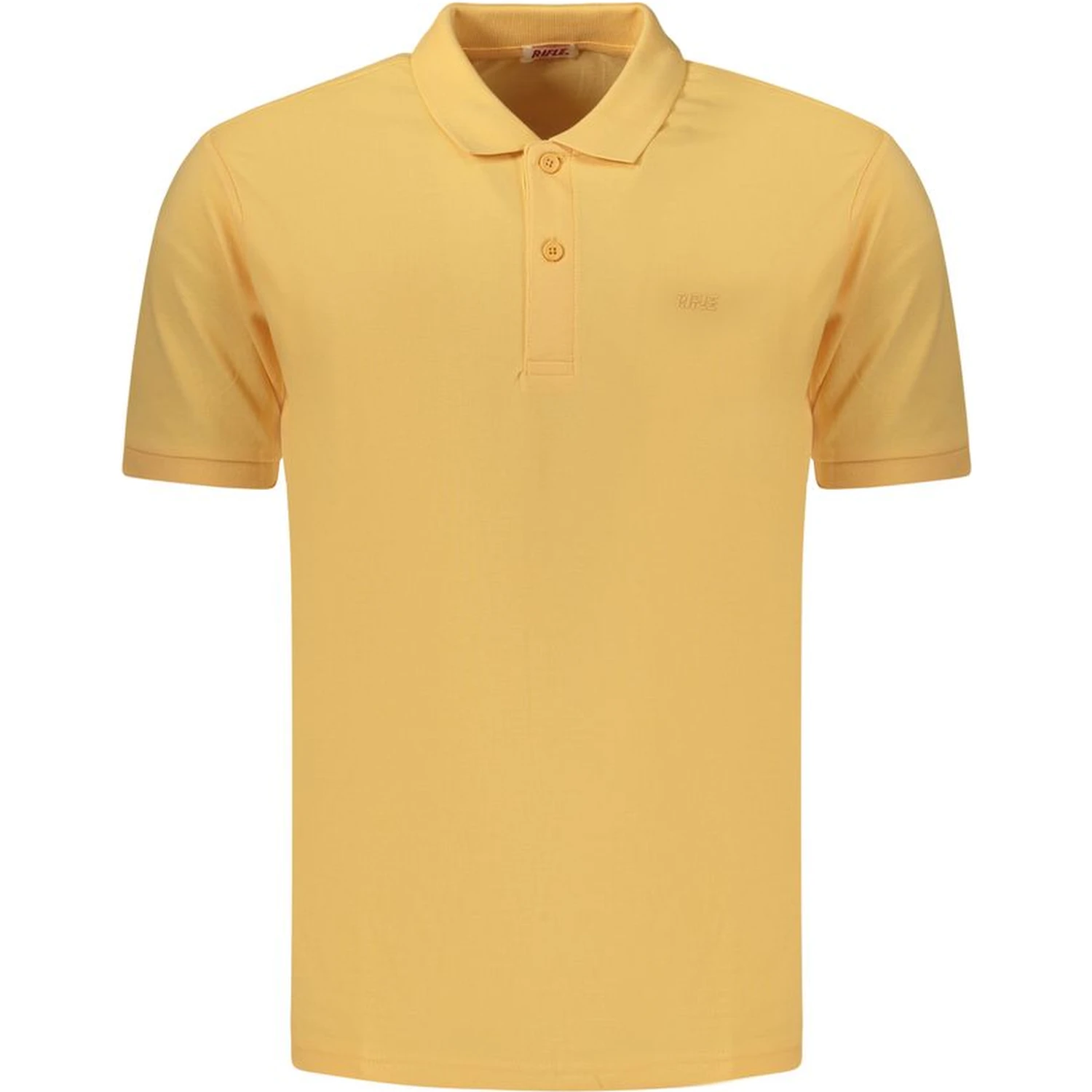 Orange Cotton Polo Shirt