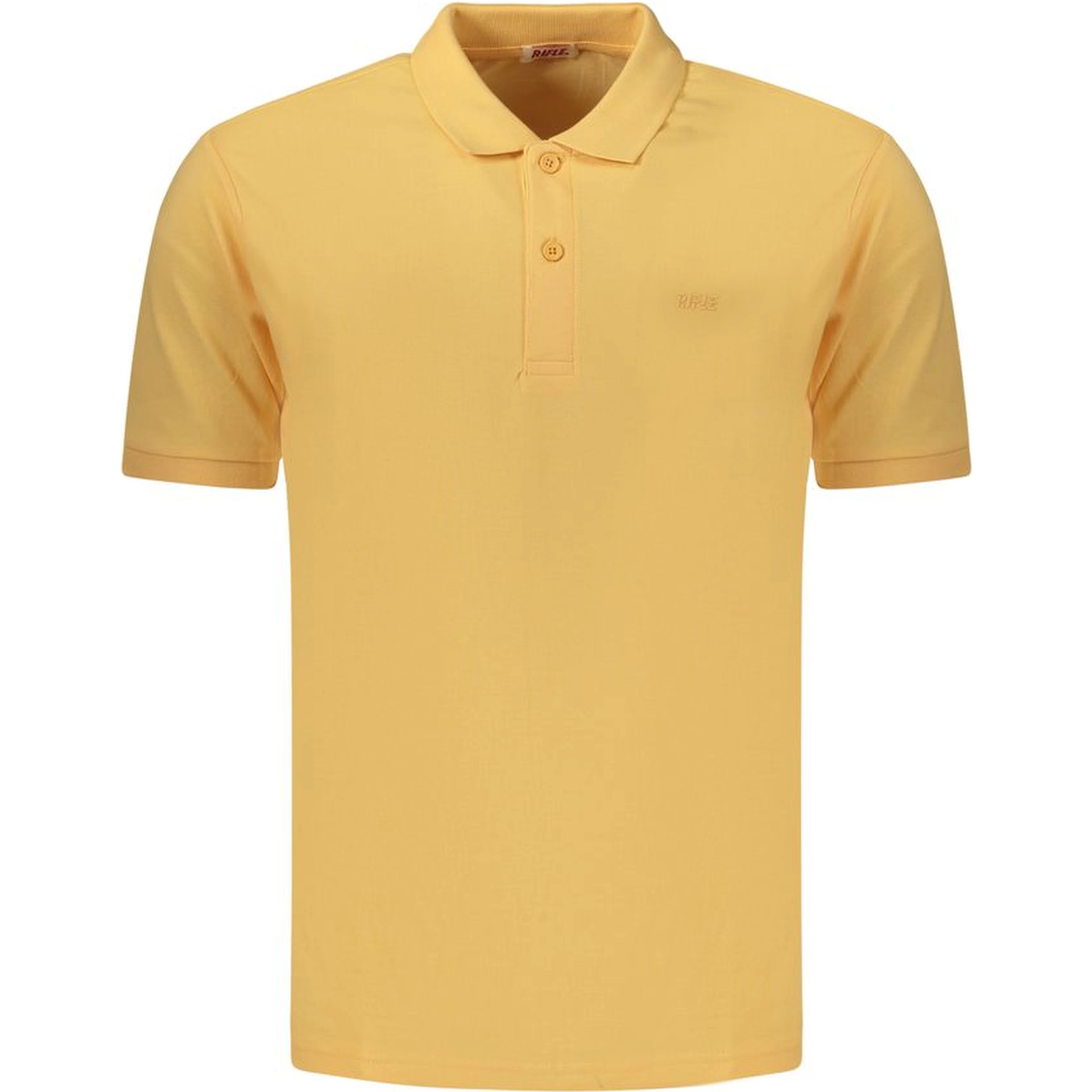 Orange Cotton Polo Shirt